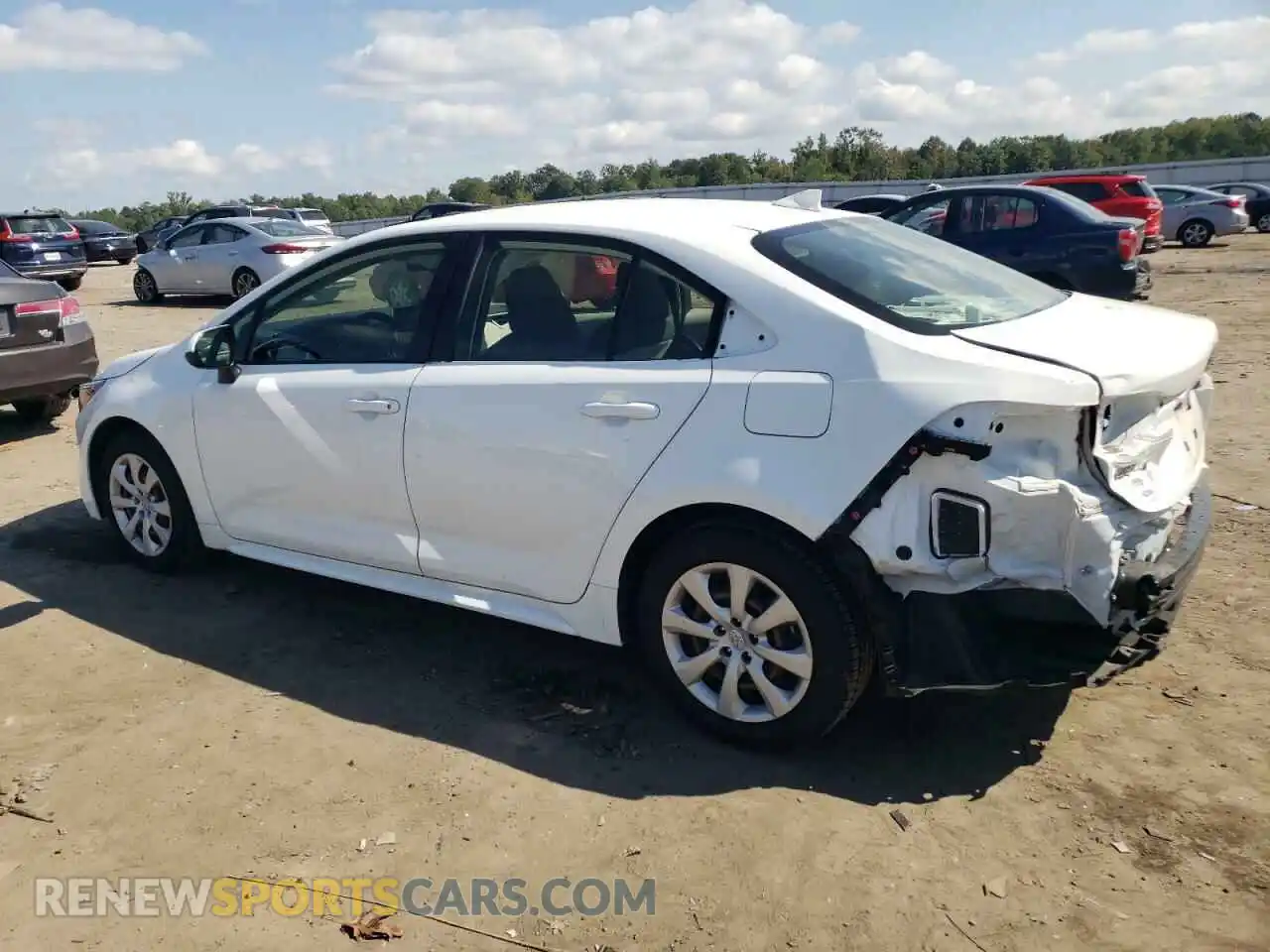 2 Photograph of a damaged car JTDEPMAEXMJ144903 TOYOTA COROLLA 2021