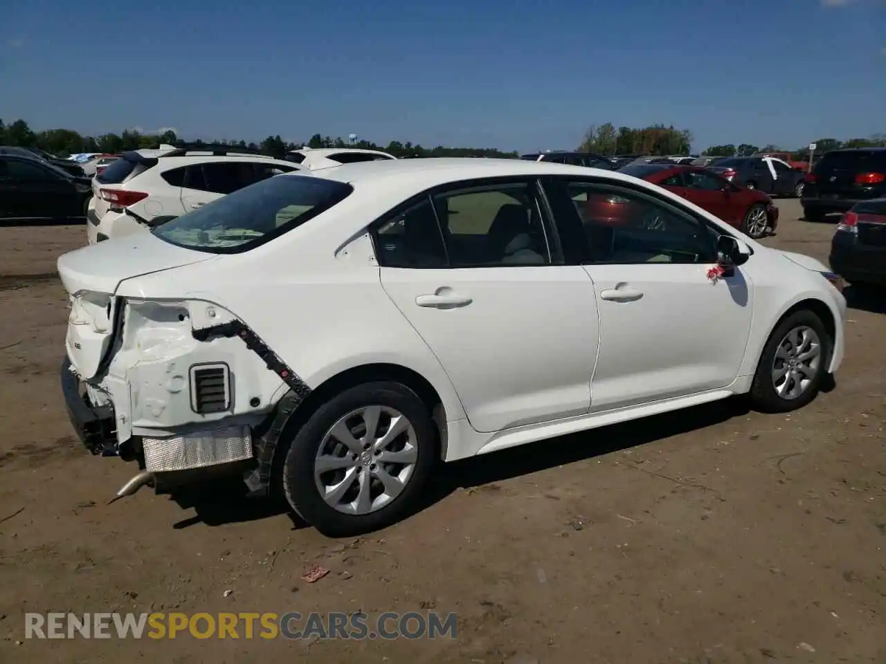3 Photograph of a damaged car JTDEPMAEXMJ144903 TOYOTA COROLLA 2021