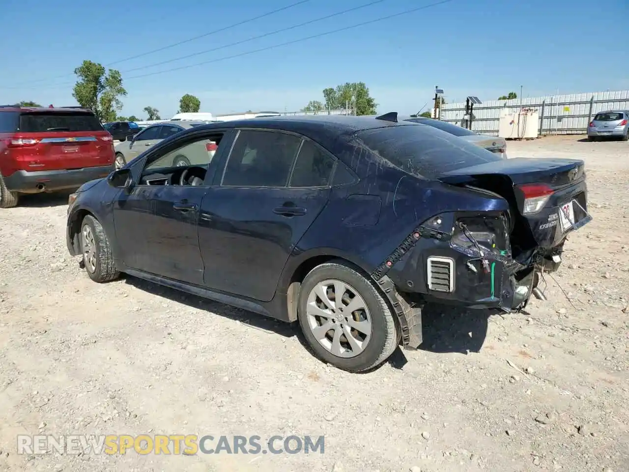2 Фотография поврежденного автомобиля JTDEPMAEXMJ145288 TOYOTA COROLLA 2021