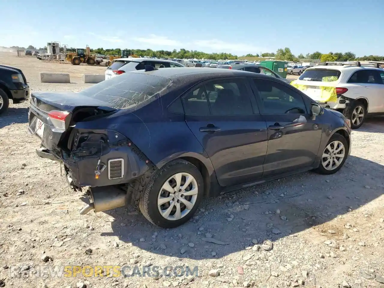 3 Фотография поврежденного автомобиля JTDEPMAEXMJ145288 TOYOTA COROLLA 2021