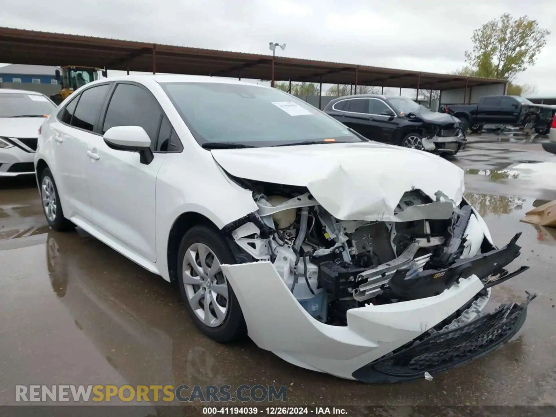 1 Photograph of a damaged car JTDEPMAEXMJ145551 TOYOTA COROLLA 2021