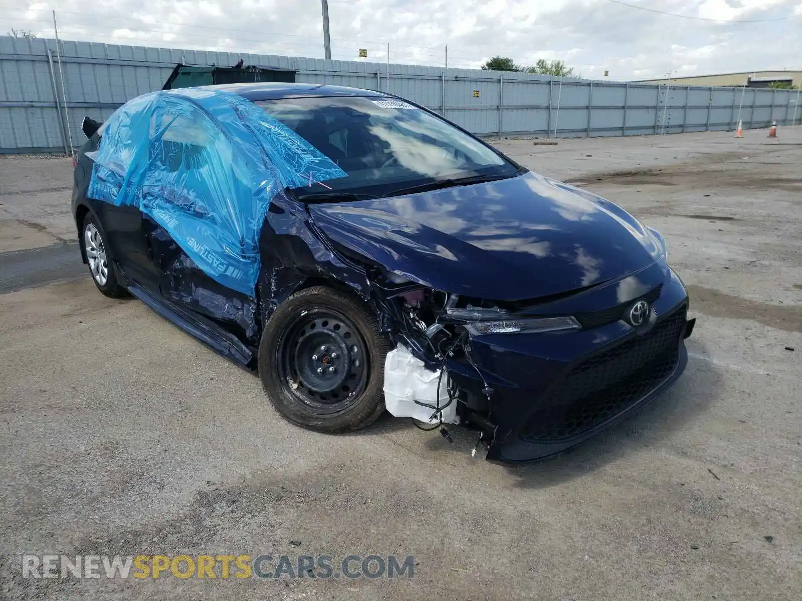 1 Photograph of a damaged car JTDEPMAEXMJ146439 TOYOTA COROLLA 2021