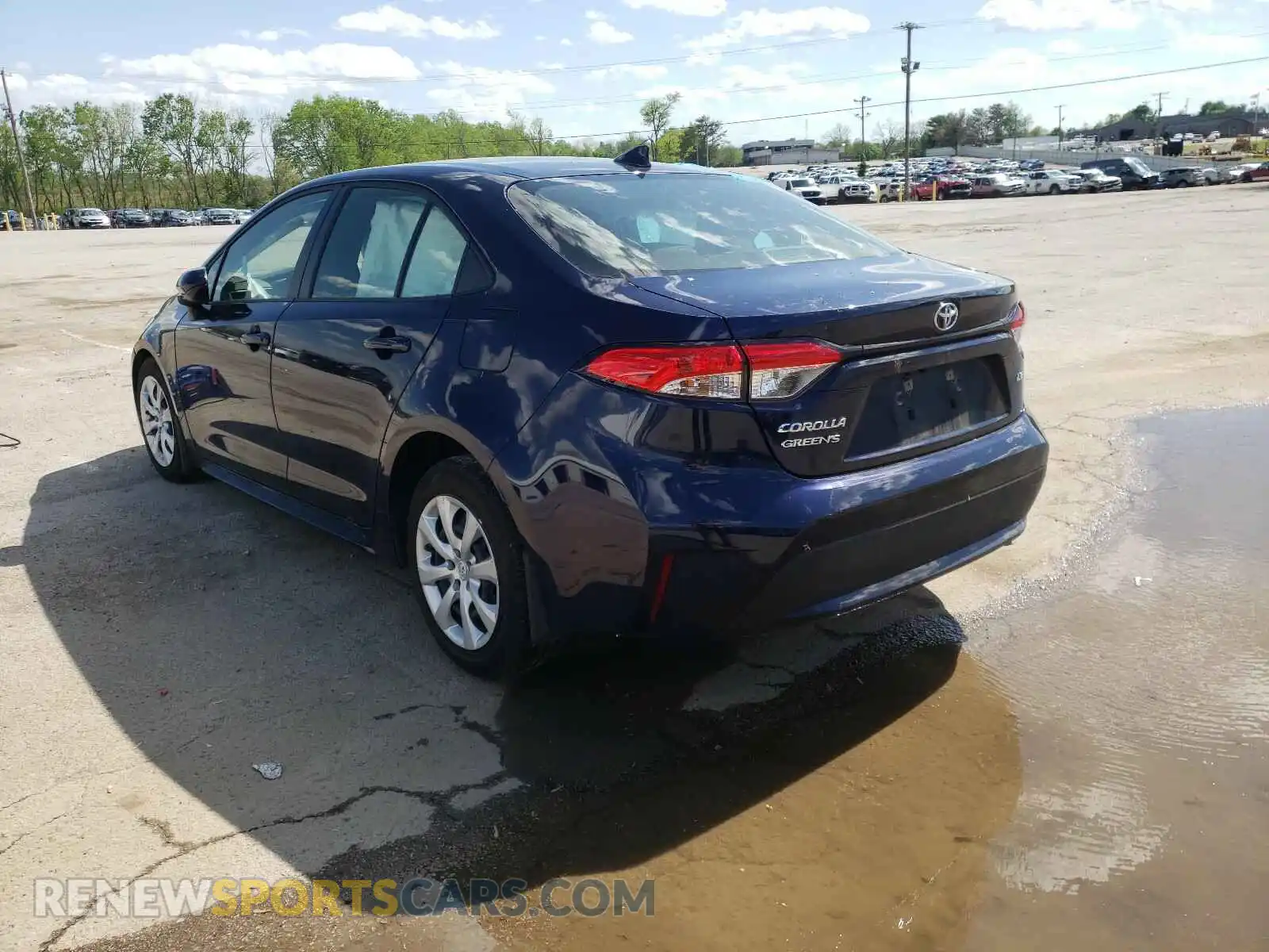 3 Photograph of a damaged car JTDEPMAEXMJ146439 TOYOTA COROLLA 2021