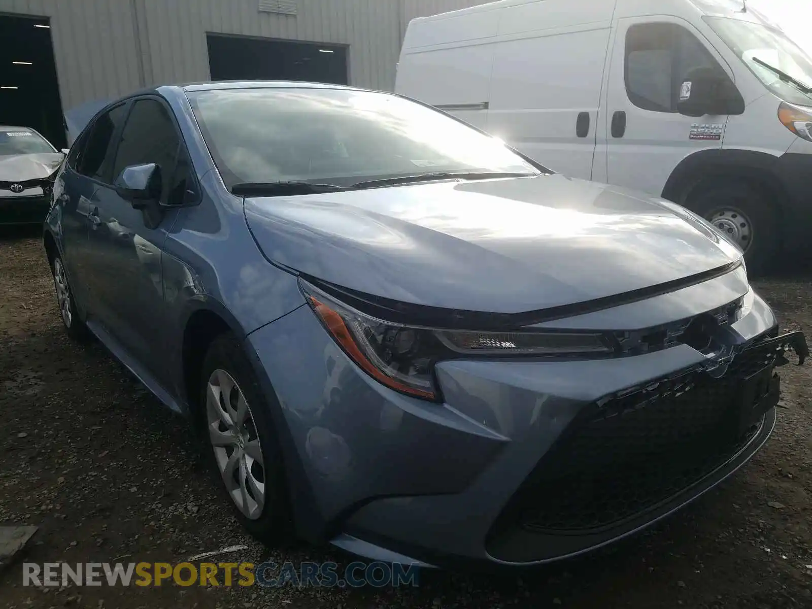 1 Photograph of a damaged car JTDEPMAEXMJ148384 TOYOTA COROLLA 2021