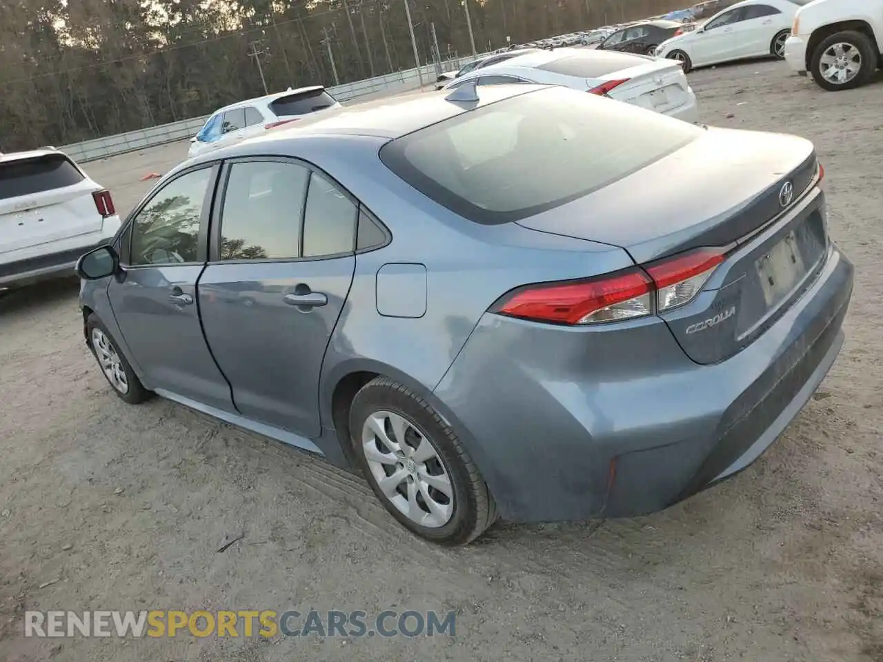 2 Photograph of a damaged car JTDEPMAEXMJ148496 TOYOTA COROLLA 2021