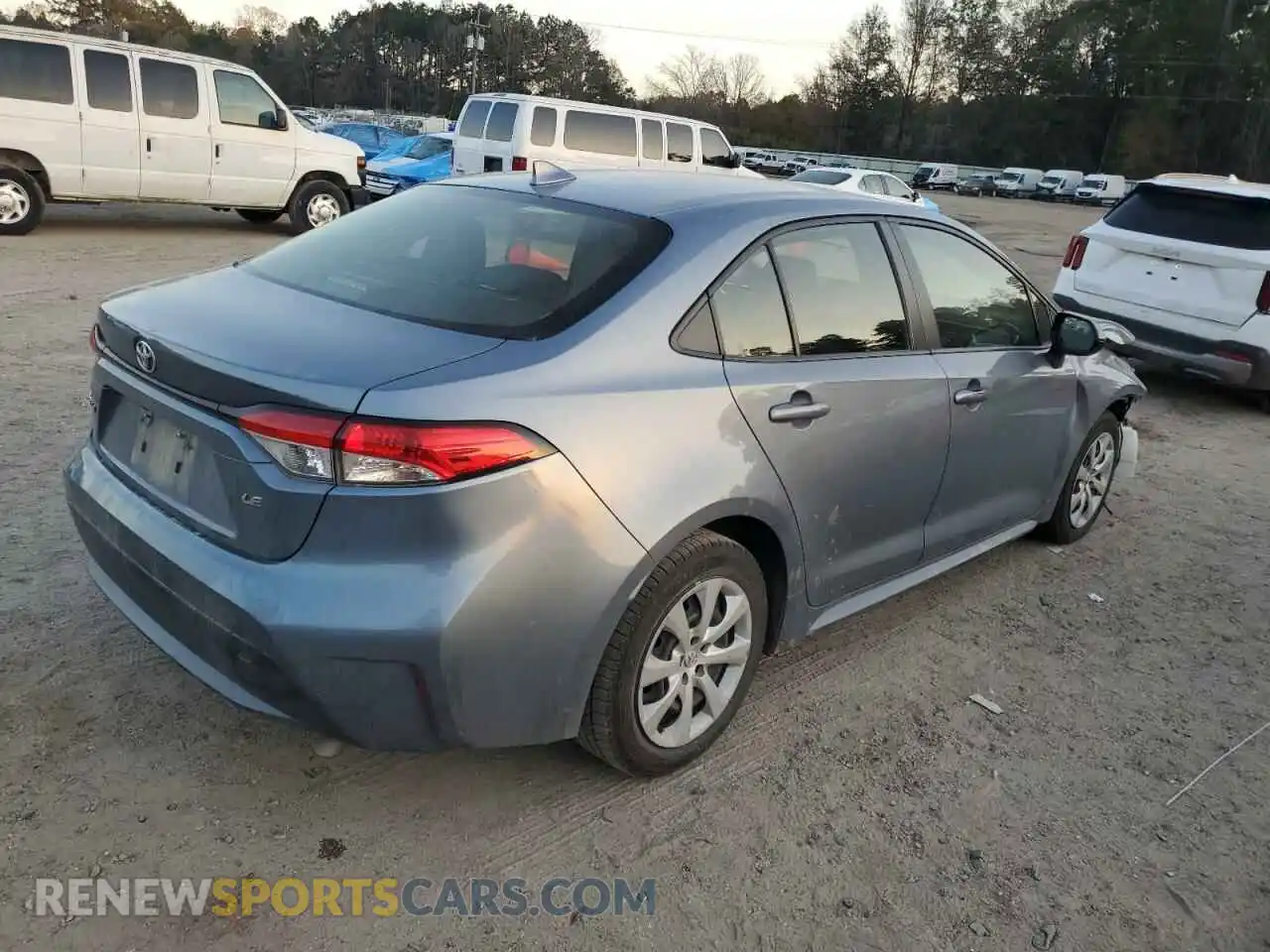3 Photograph of a damaged car JTDEPMAEXMJ148496 TOYOTA COROLLA 2021