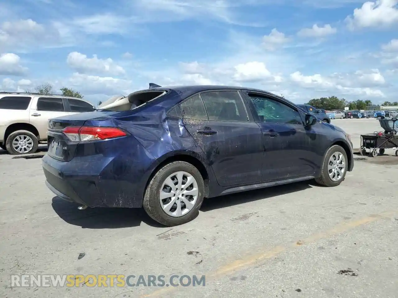 3 Photograph of a damaged car JTDEPMAEXMJ149003 TOYOTA COROLLA 2021