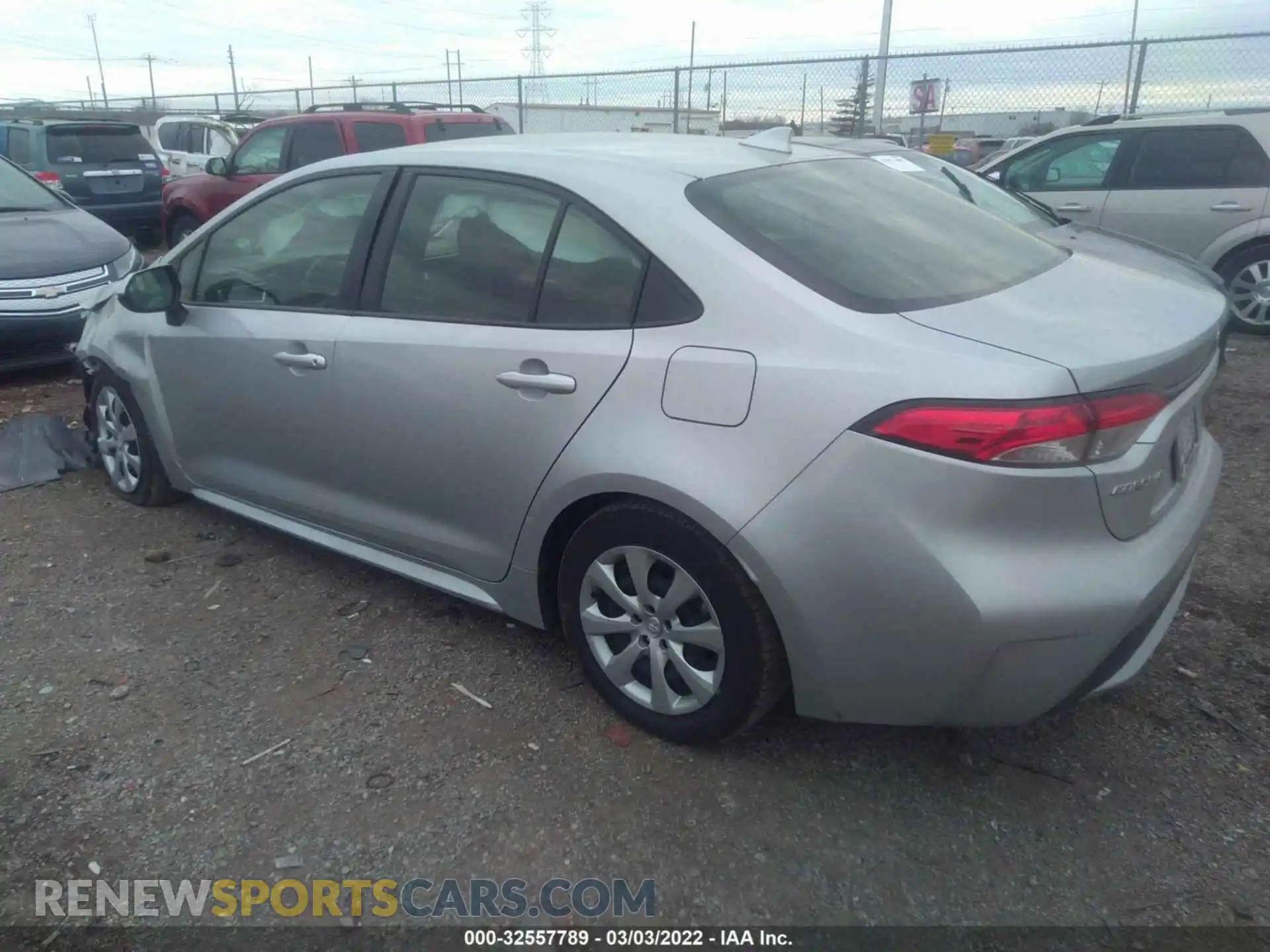3 Photograph of a damaged car JTDEPMAEXMJ149146 TOYOTA COROLLA 2021
