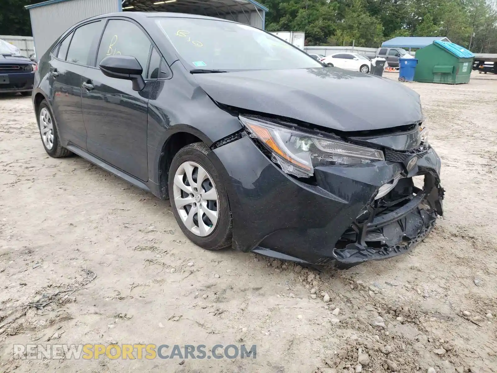 1 Photograph of a damaged car JTDEPMAEXMJ149342 TOYOTA COROLLA 2021