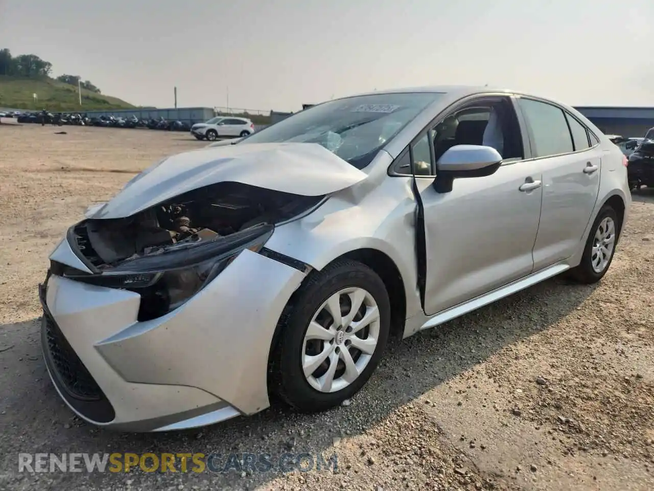 1 Photograph of a damaged car JTDEPMAEXMJ151205 TOYOTA COROLLA 2021