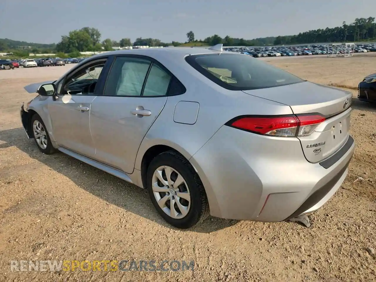 2 Photograph of a damaged car JTDEPMAEXMJ151205 TOYOTA COROLLA 2021