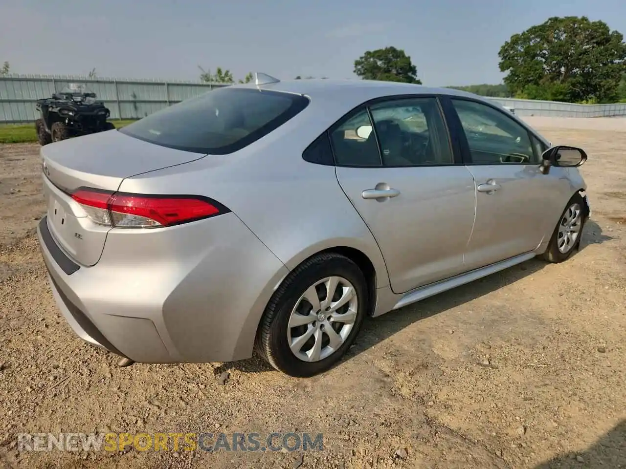 3 Photograph of a damaged car JTDEPMAEXMJ151205 TOYOTA COROLLA 2021