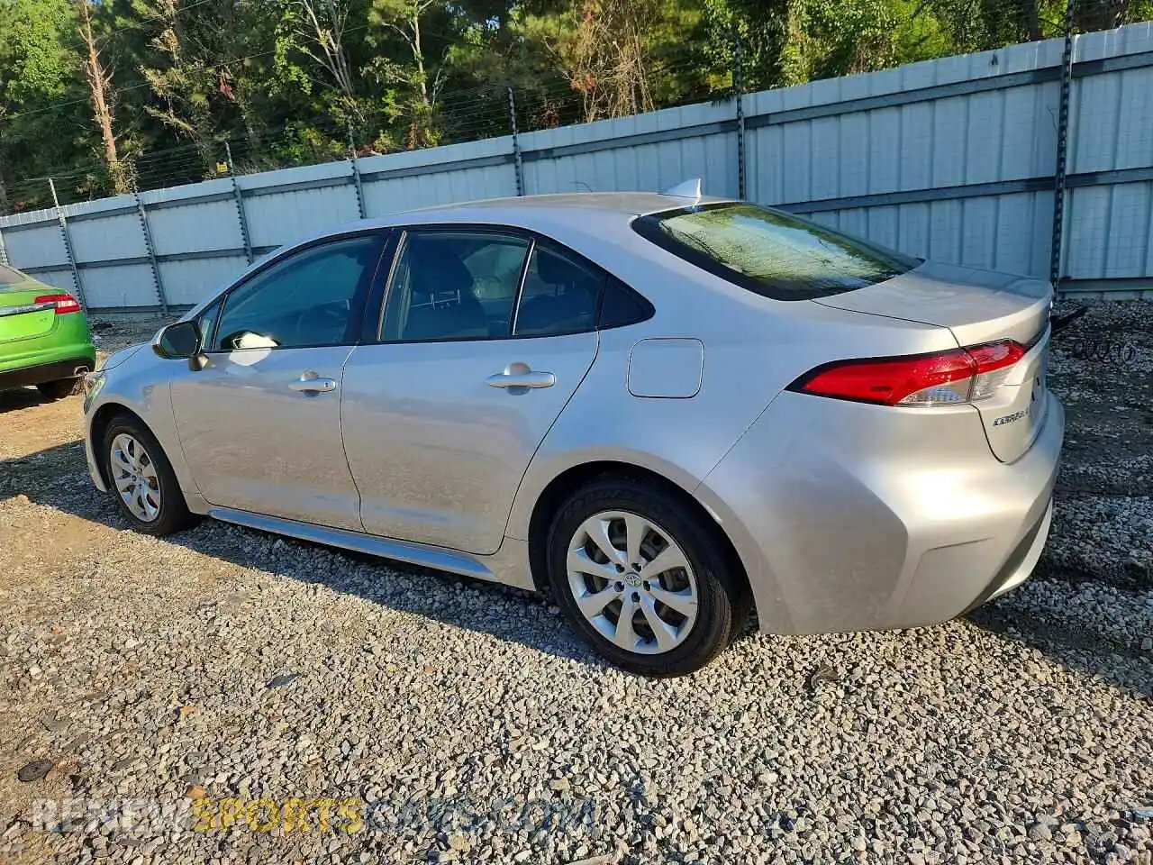 2 Photograph of a damaged car JTDEPMAEXMJ157778 TOYOTA COROLLA 2021