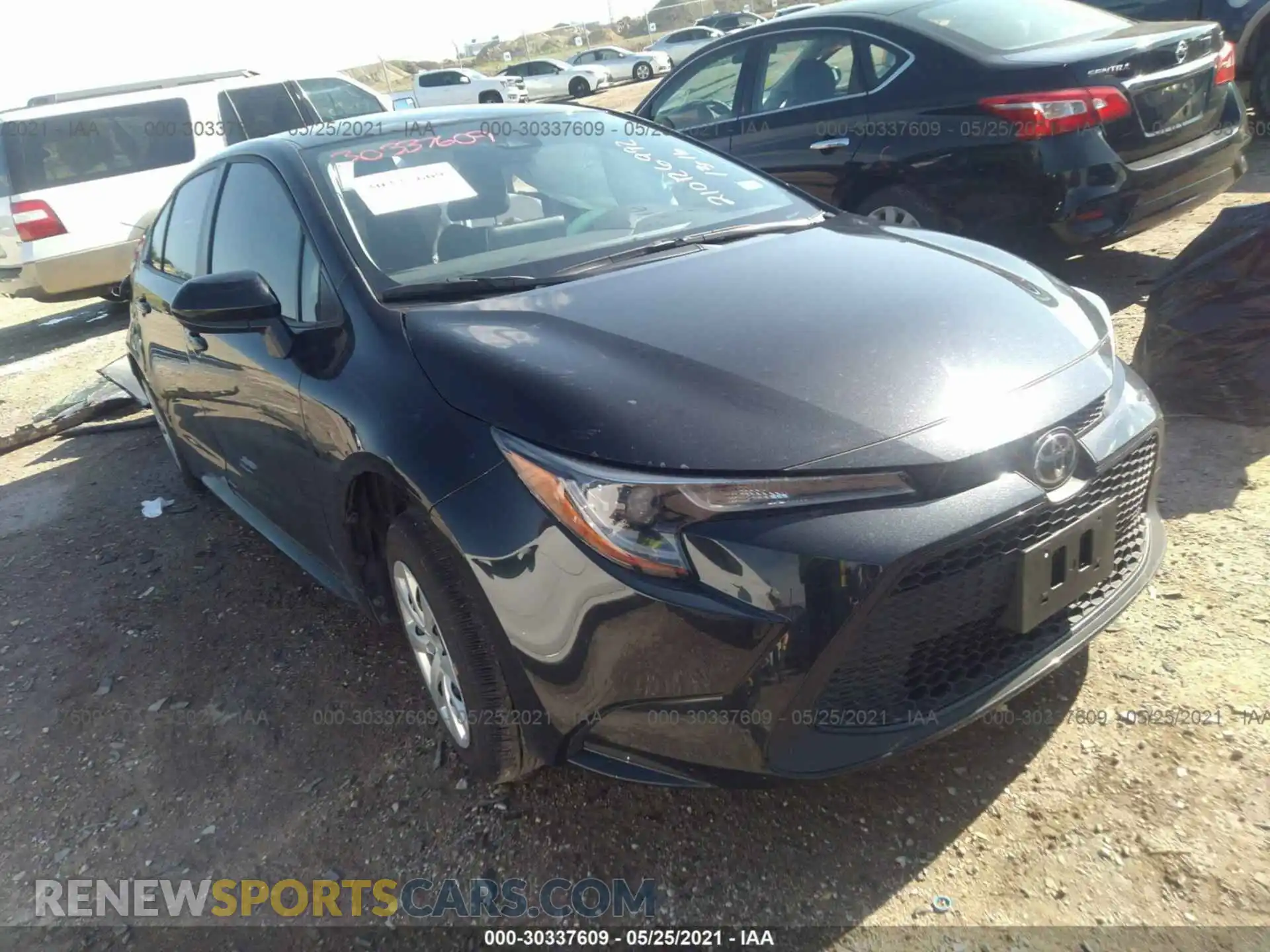 1 Фотография поврежденного автомобиля JTDEPMAEXMJ157943 TOYOTA COROLLA 2021