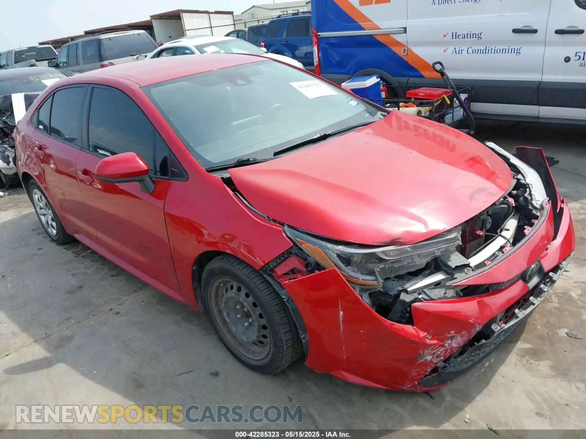 1 Фотография поврежденного автомобиля JTDEPMAEXMJ158039 TOYOTA COROLLA 2021