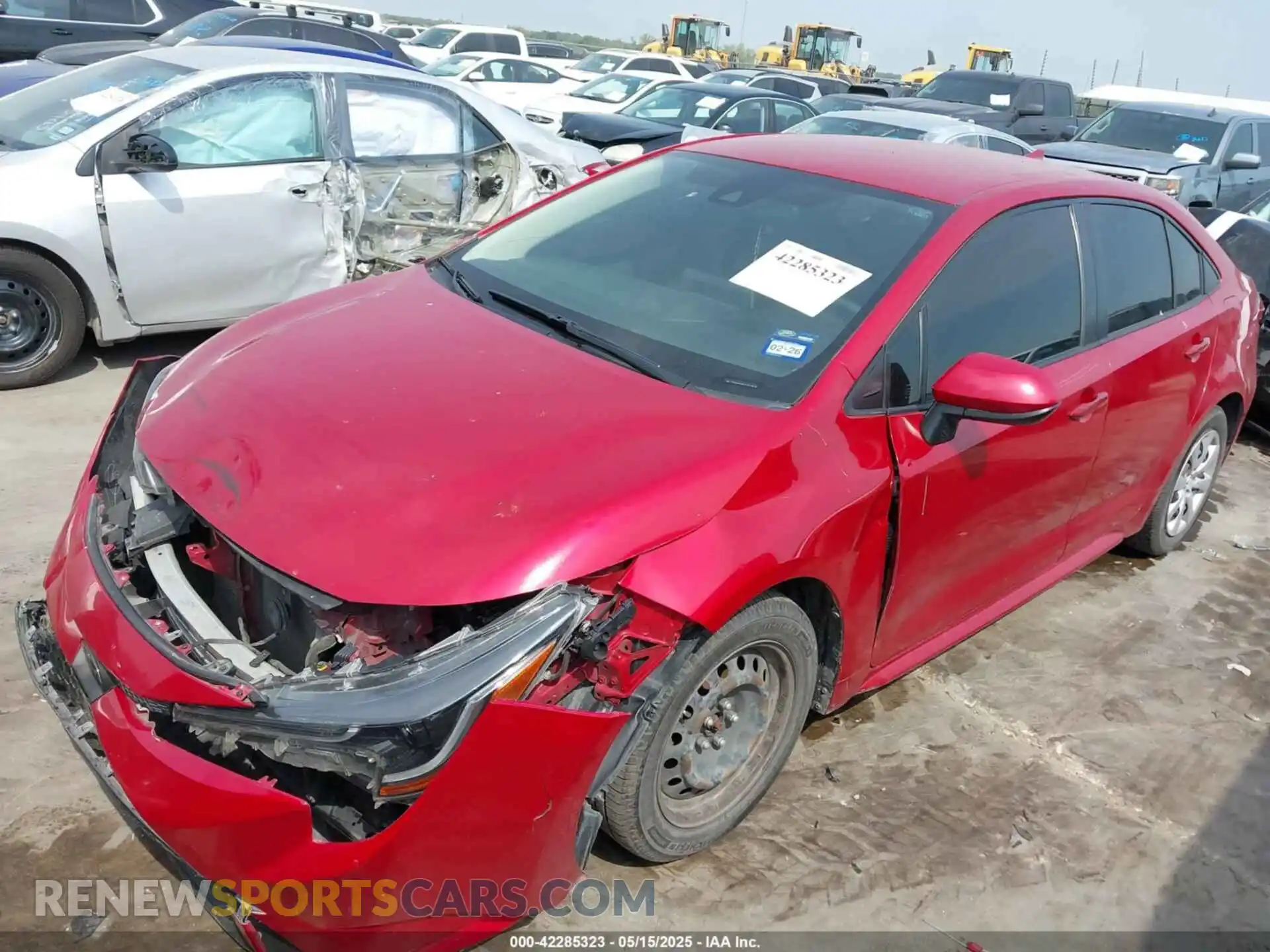 2 Фотография поврежденного автомобиля JTDEPMAEXMJ158039 TOYOTA COROLLA 2021