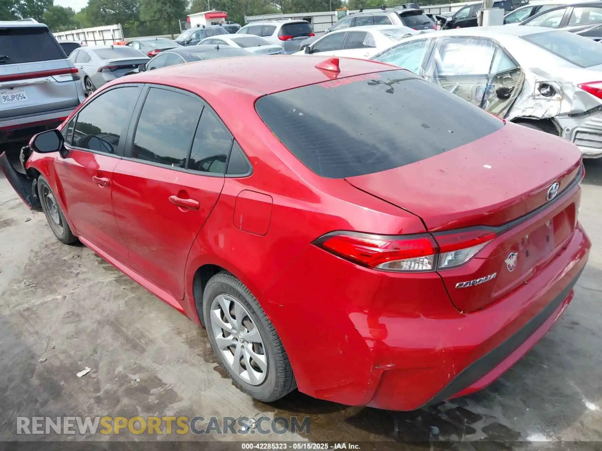 3 Фотография поврежденного автомобиля JTDEPMAEXMJ158039 TOYOTA COROLLA 2021