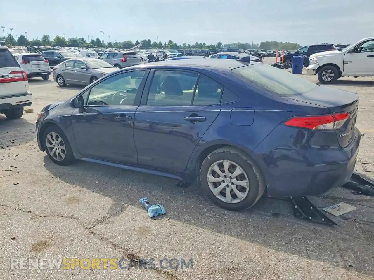 2 Photograph of a damaged car JTDEPMAEXMJ160731 TOYOTA COROLLA 2021