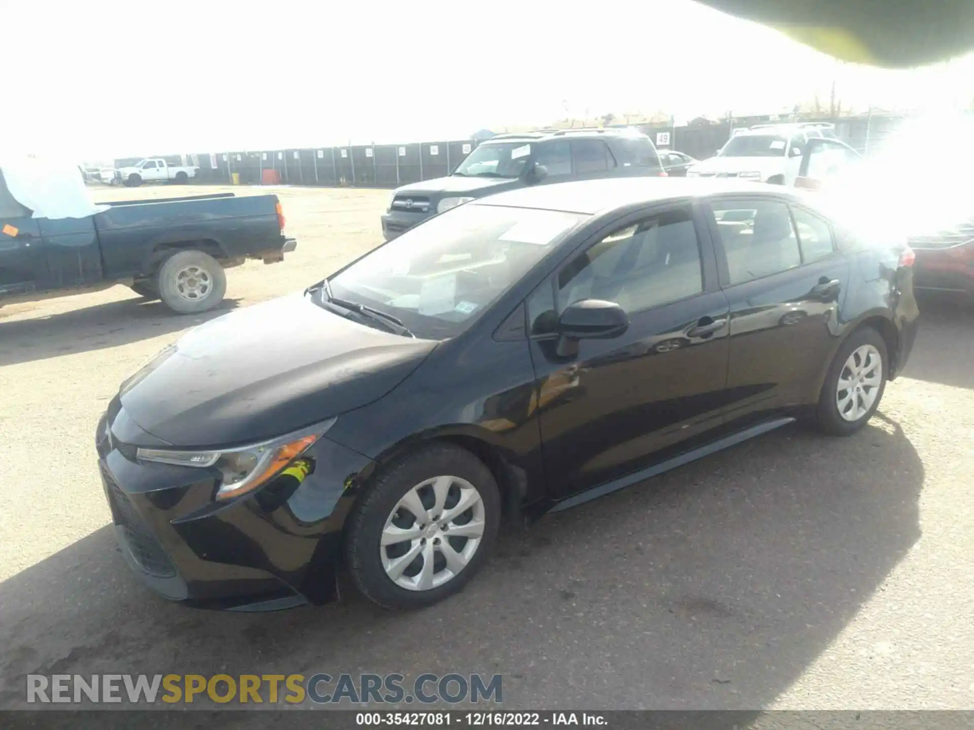 2 Photograph of a damaged car JTDEPMAEXMJ160955 TOYOTA COROLLA 2021