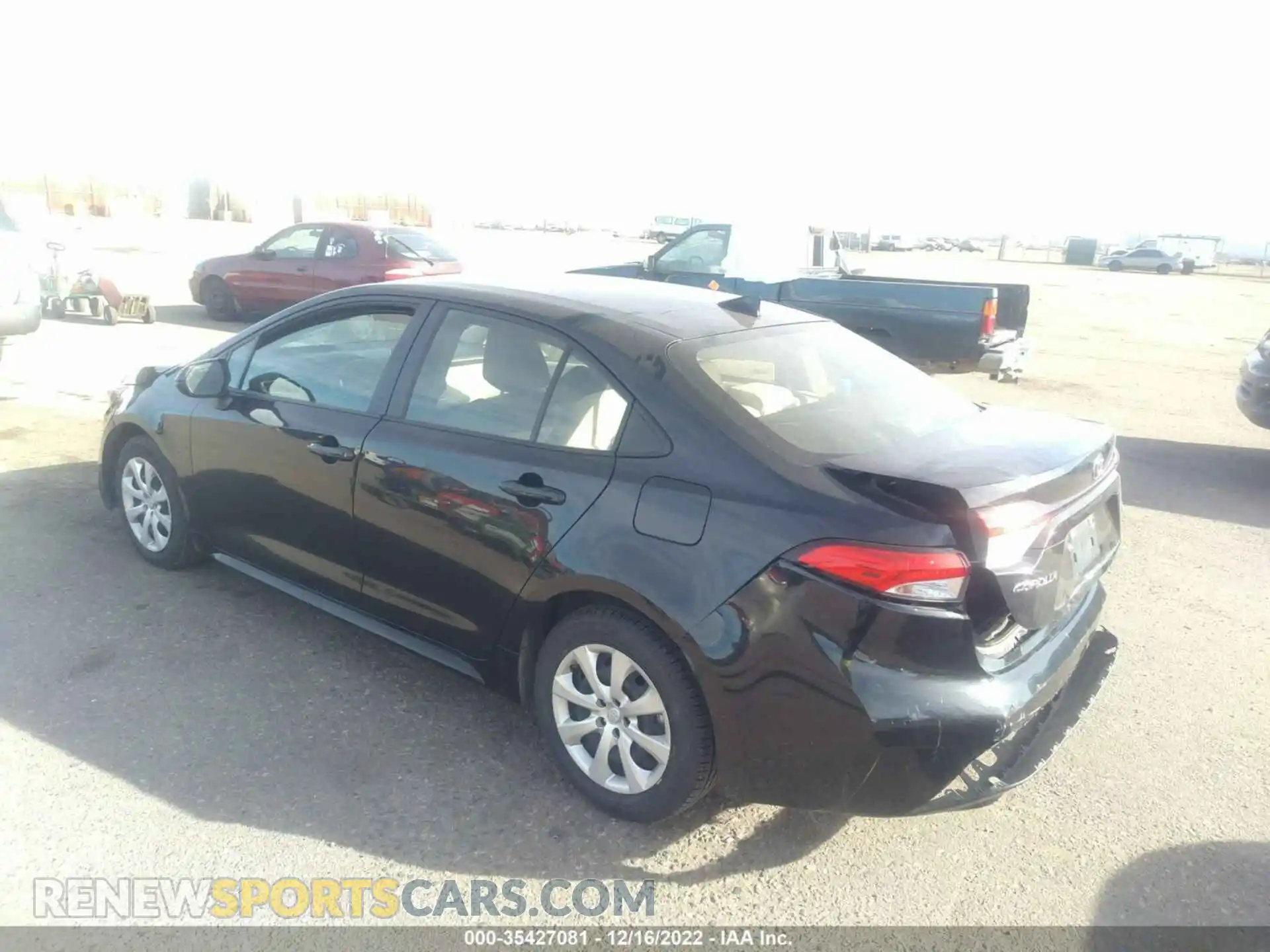 3 Photograph of a damaged car JTDEPMAEXMJ160955 TOYOTA COROLLA 2021