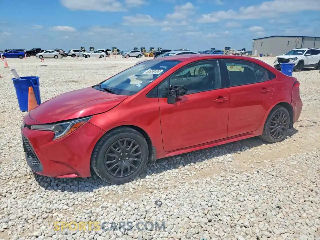 1 Фотография поврежденного автомобиля JTDEPMAEXMJ160986 TOYOTA COROLLA 2021