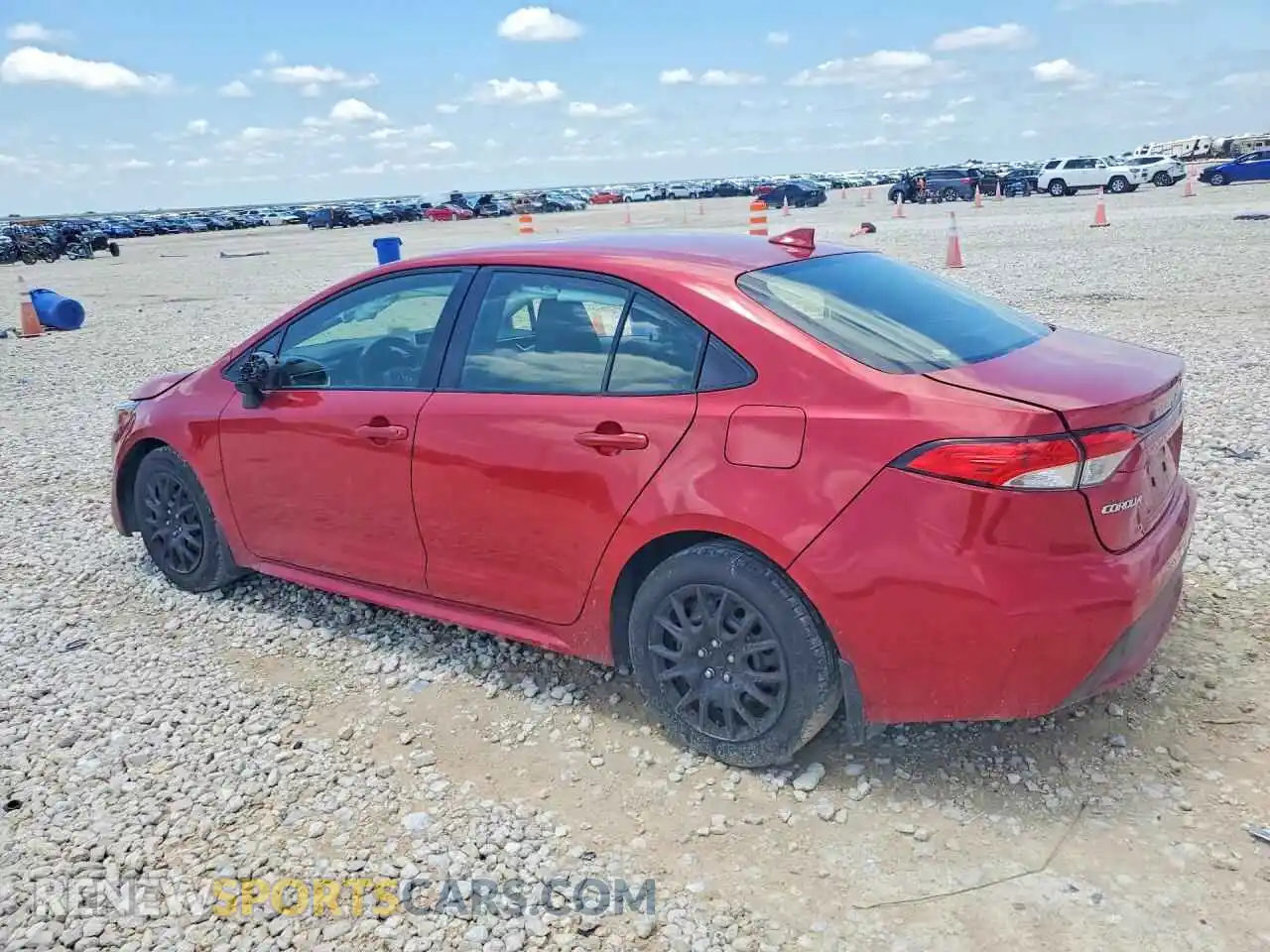 2 Фотография поврежденного автомобиля JTDEPMAEXMJ160986 TOYOTA COROLLA 2021