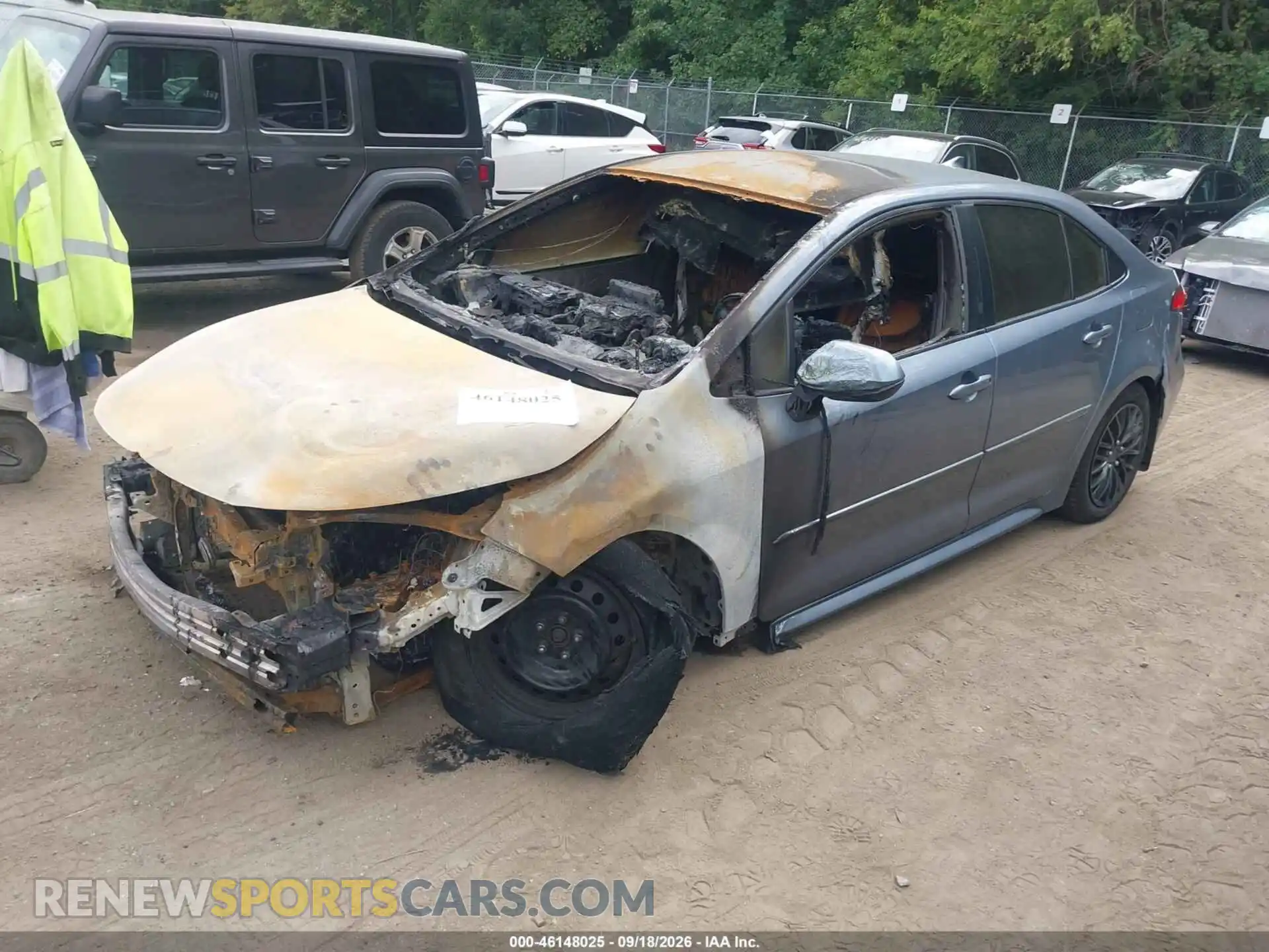 2 Photograph of a damaged car JTDEPMAEXMJ166321 TOYOTA COROLLA 2021