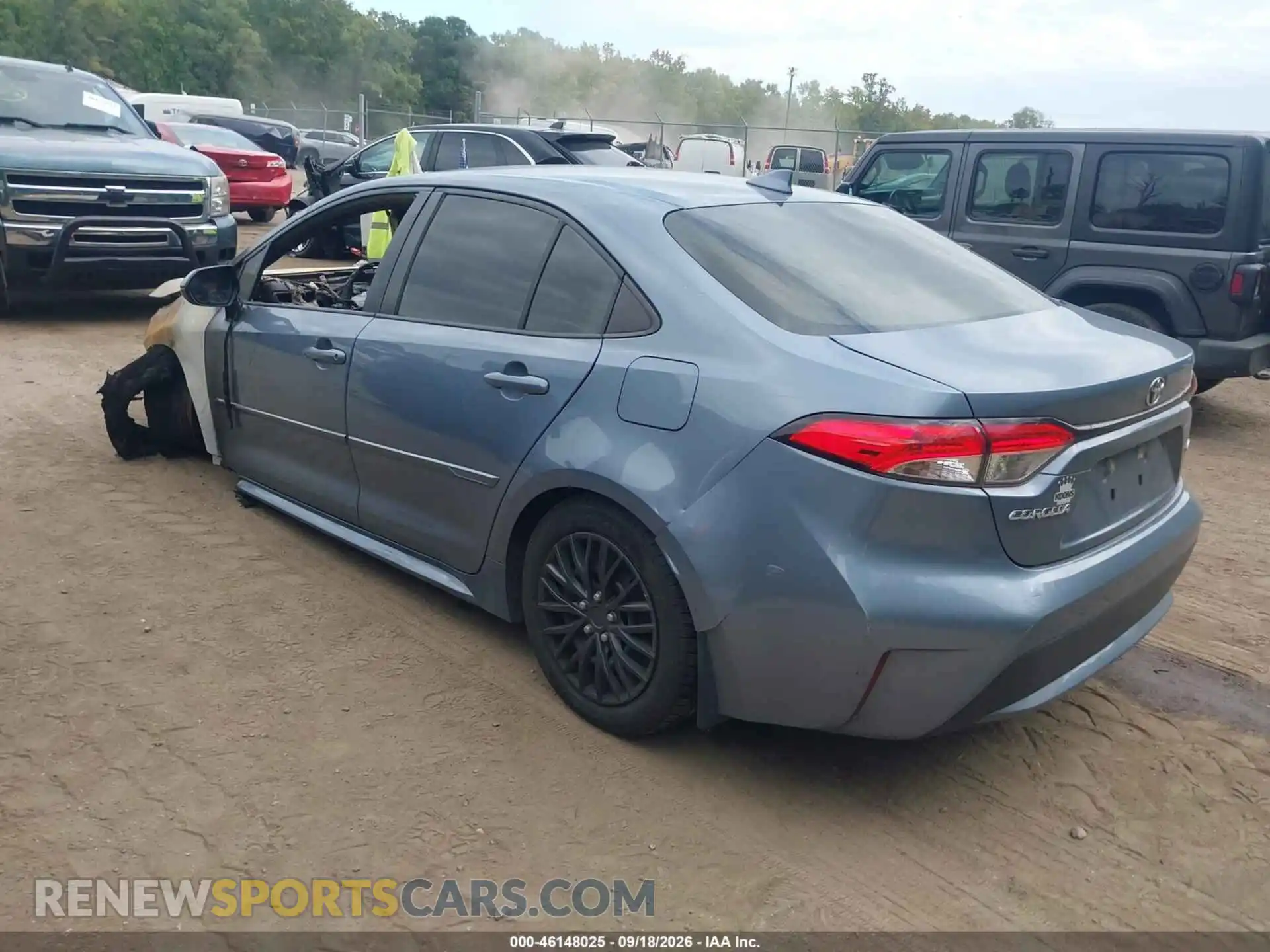 3 Photograph of a damaged car JTDEPMAEXMJ166321 TOYOTA COROLLA 2021