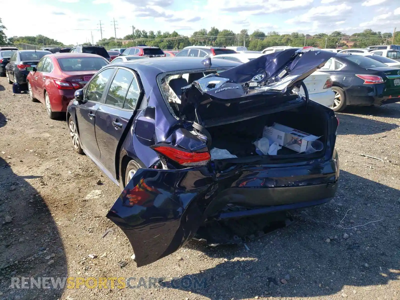 3 Photograph of a damaged car JTDEPMAEXMJ171549 TOYOTA COROLLA 2021