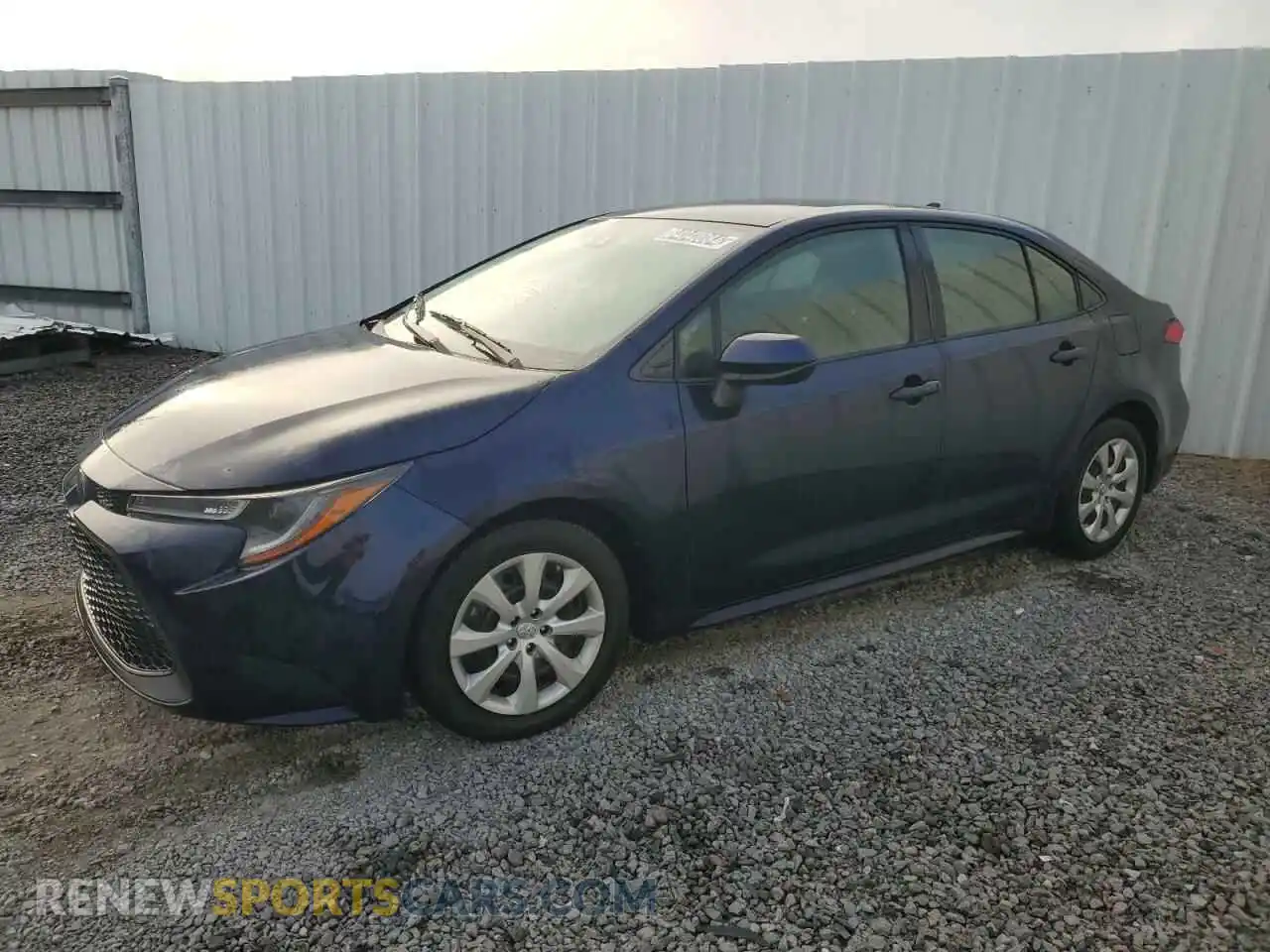 1 Photograph of a damaged car JTDEPMAEXMJ171681 TOYOTA COROLLA 2021