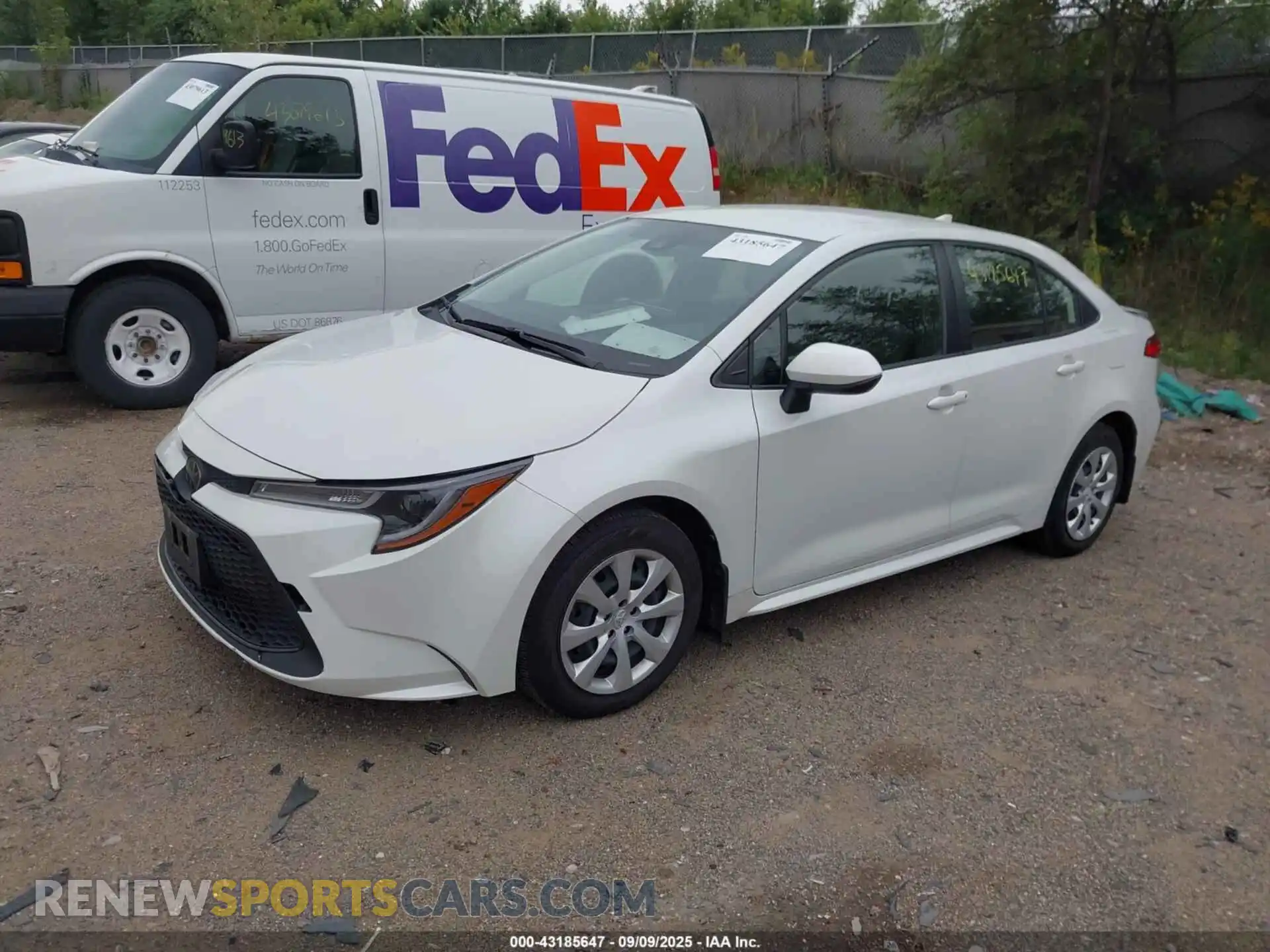 2 Photograph of a damaged car JTDEPMAEXMJ172152 TOYOTA COROLLA 2021