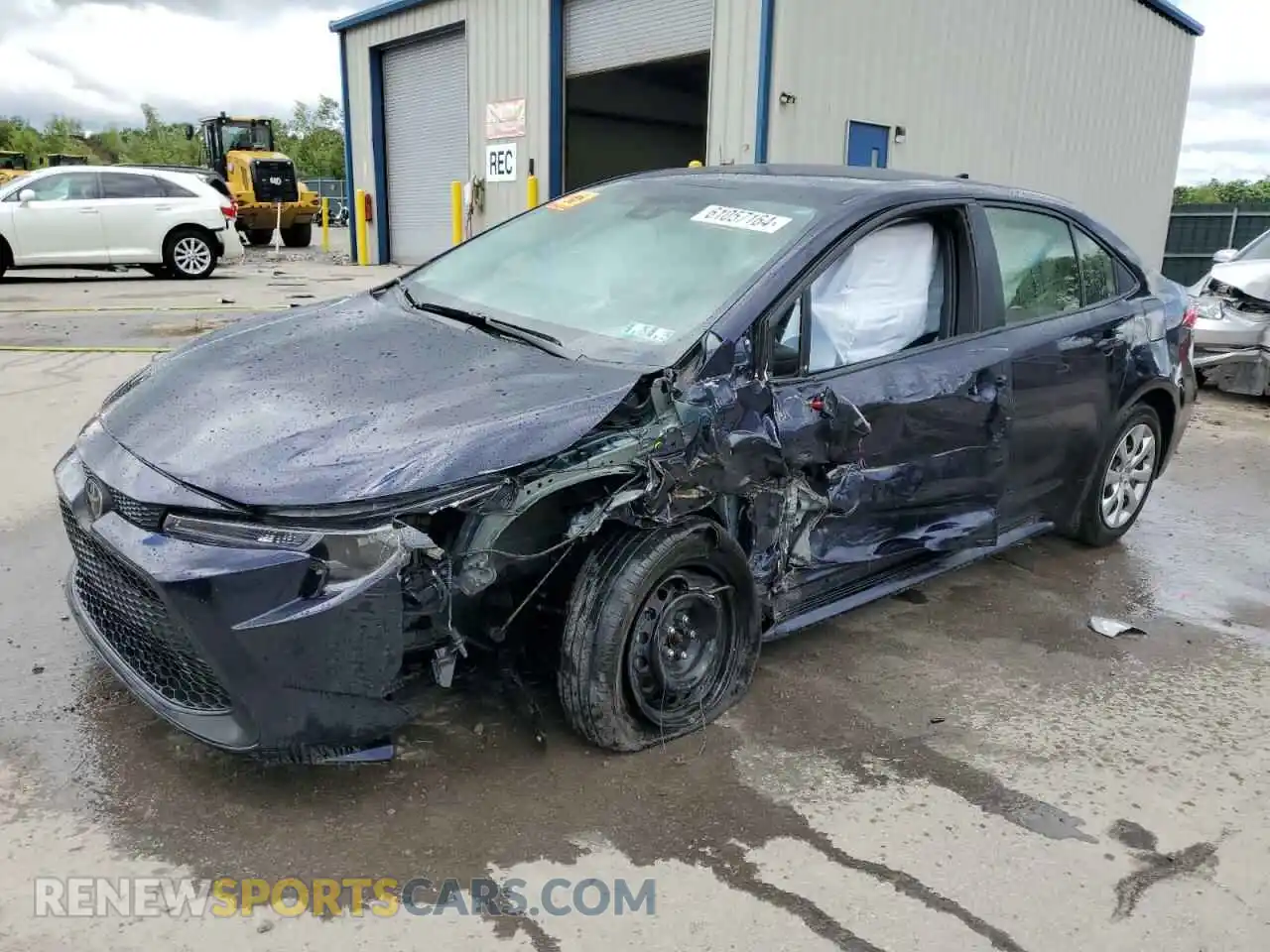1 Photograph of a damaged car JTDEPMAEXMJ172734 TOYOTA COROLLA 2021
