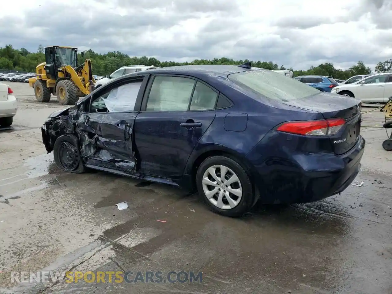 2 Photograph of a damaged car JTDEPMAEXMJ172734 TOYOTA COROLLA 2021