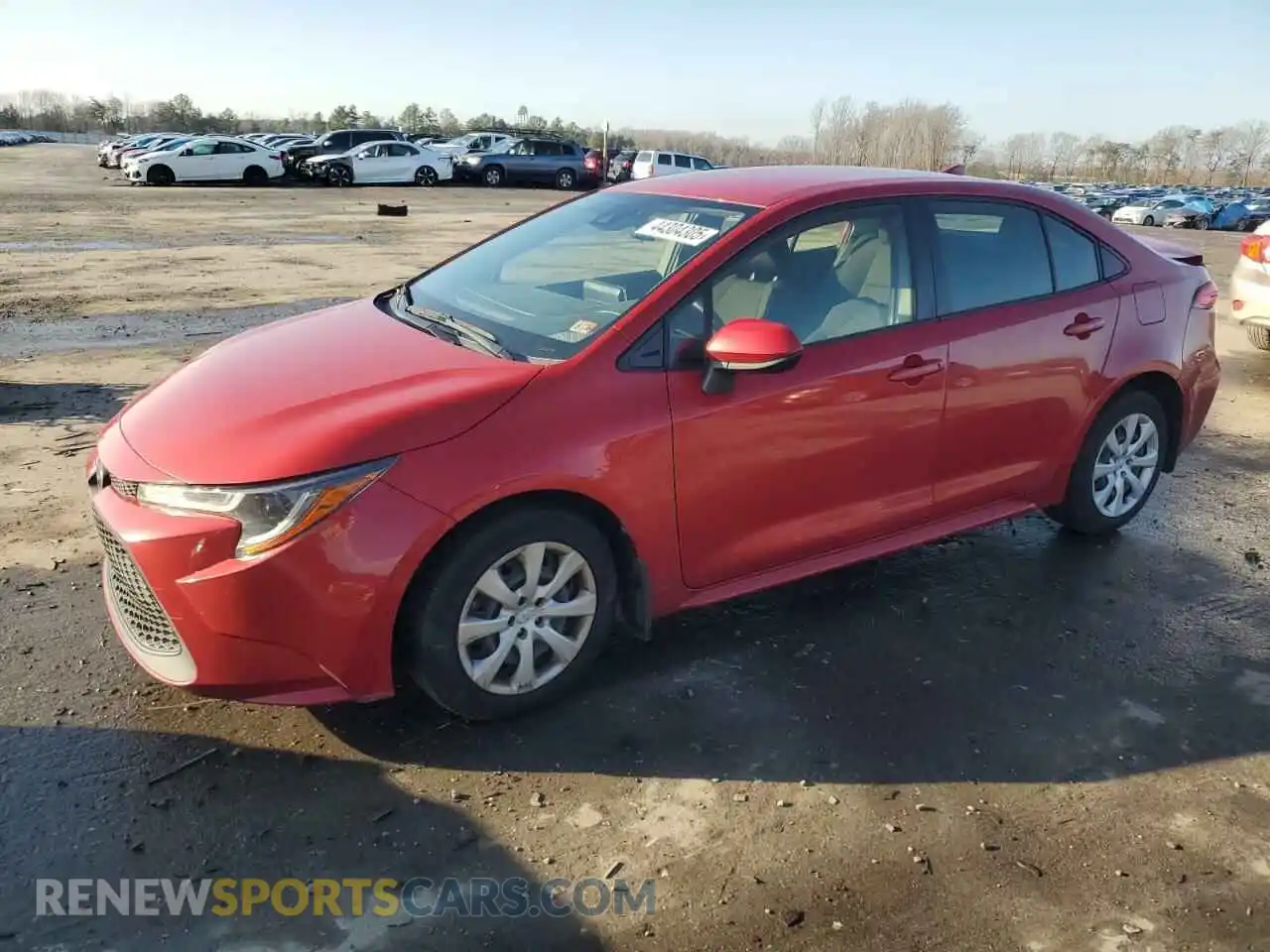 1 Photograph of a damaged car JTDEPMAEXMJ173222 TOYOTA COROLLA 2021