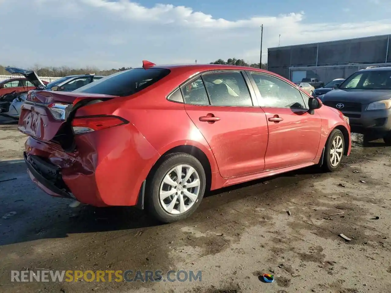 3 Photograph of a damaged car JTDEPMAEXMJ173222 TOYOTA COROLLA 2021