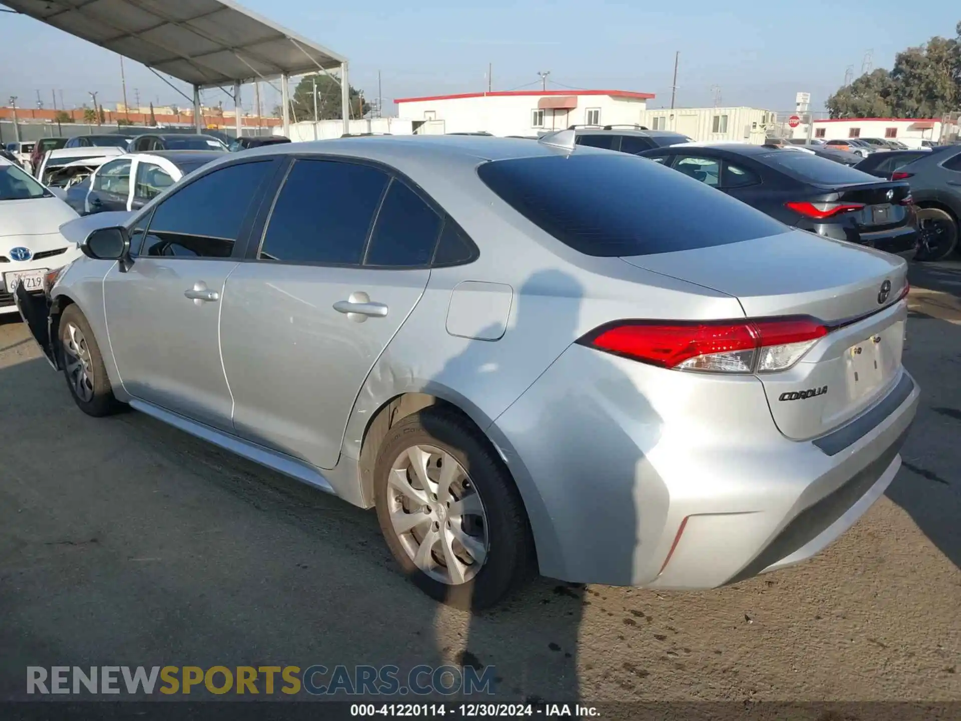 3 Photograph of a damaged car JTDEPMAEXMJ175262 TOYOTA COROLLA 2021