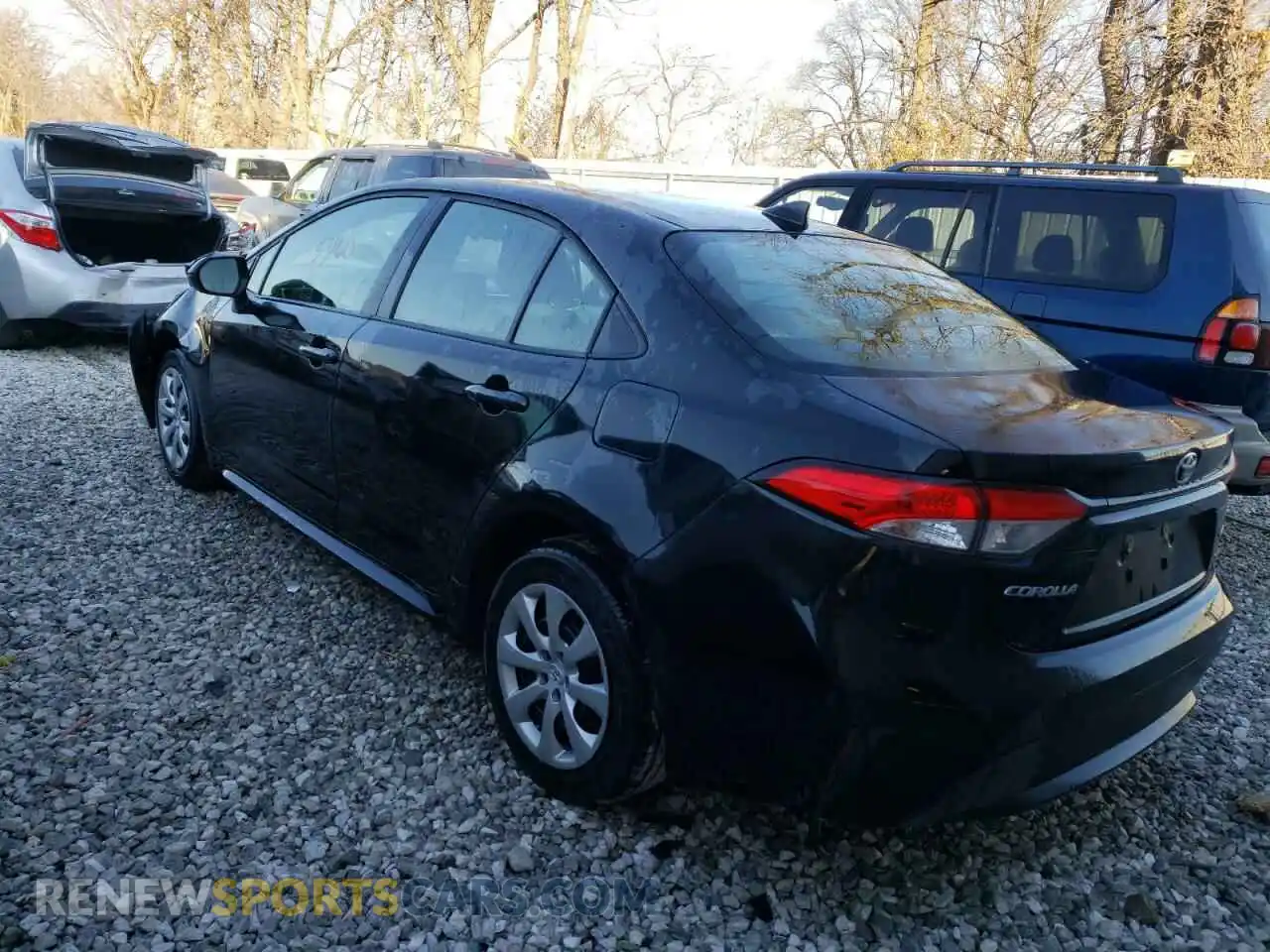 3 Фотография поврежденного автомобиля JTDEPMAEXMJ176976 TOYOTA COROLLA 2021