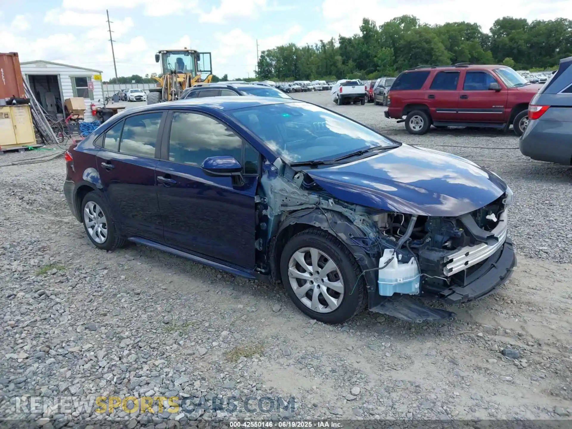 1 Photograph of a damaged car JTDEPMAEXMJ178131 TOYOTA COROLLA 2021