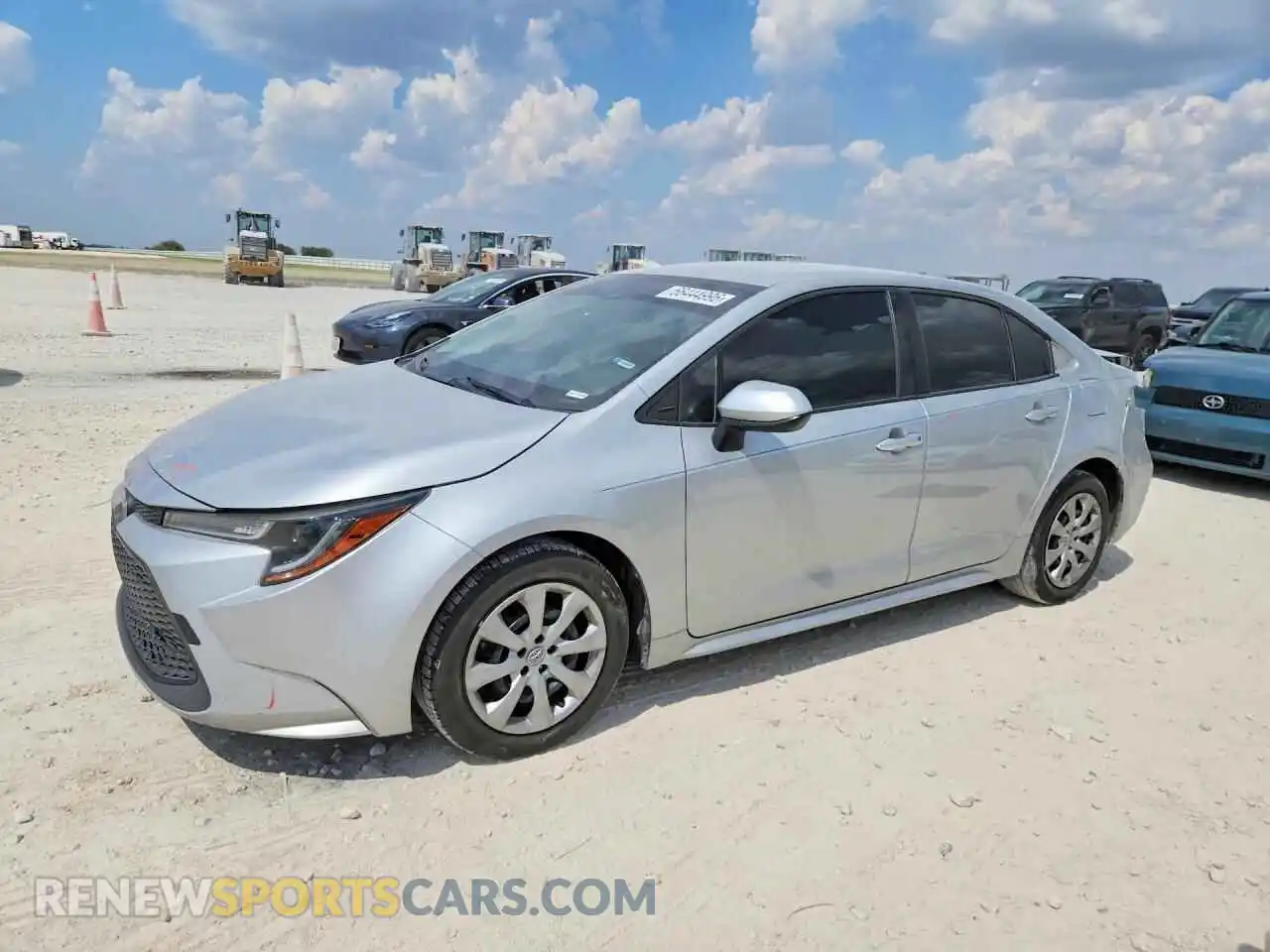 1 Photograph of a damaged car JTDEPMAEXMJ180333 TOYOTA COROLLA 2021
