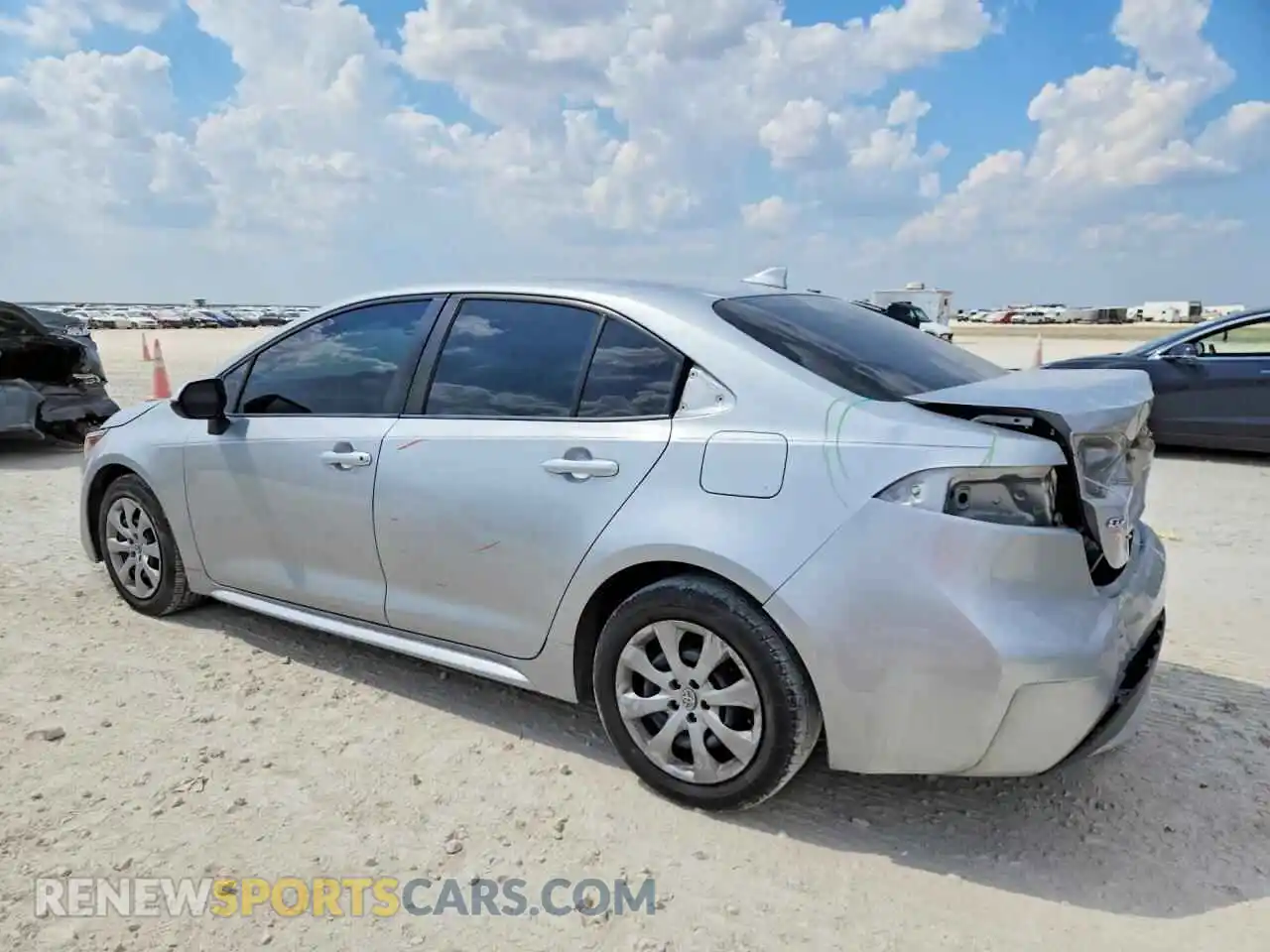 2 Photograph of a damaged car JTDEPMAEXMJ180333 TOYOTA COROLLA 2021
