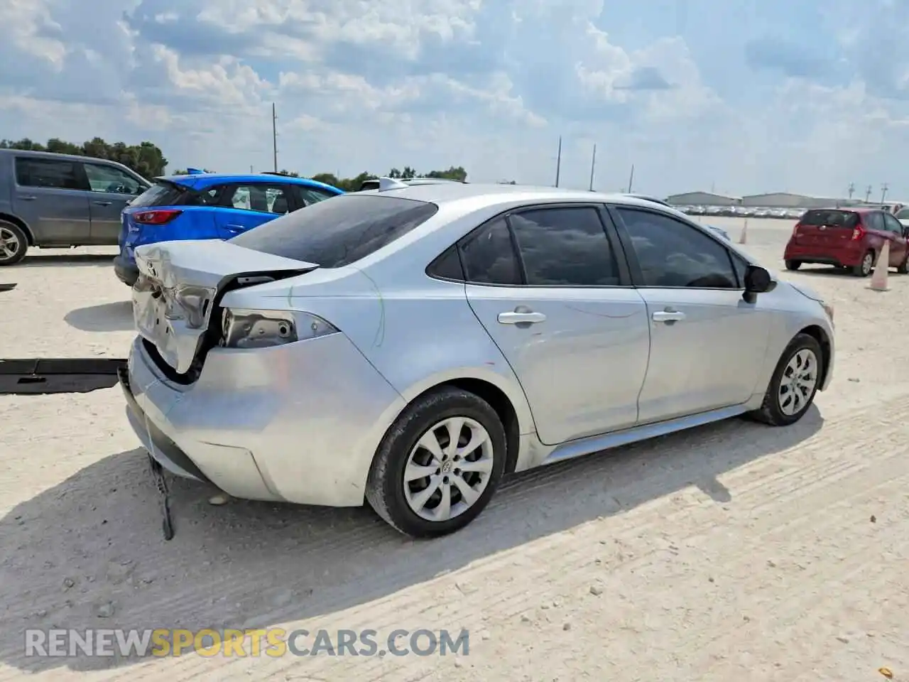3 Photograph of a damaged car JTDEPMAEXMJ180333 TOYOTA COROLLA 2021