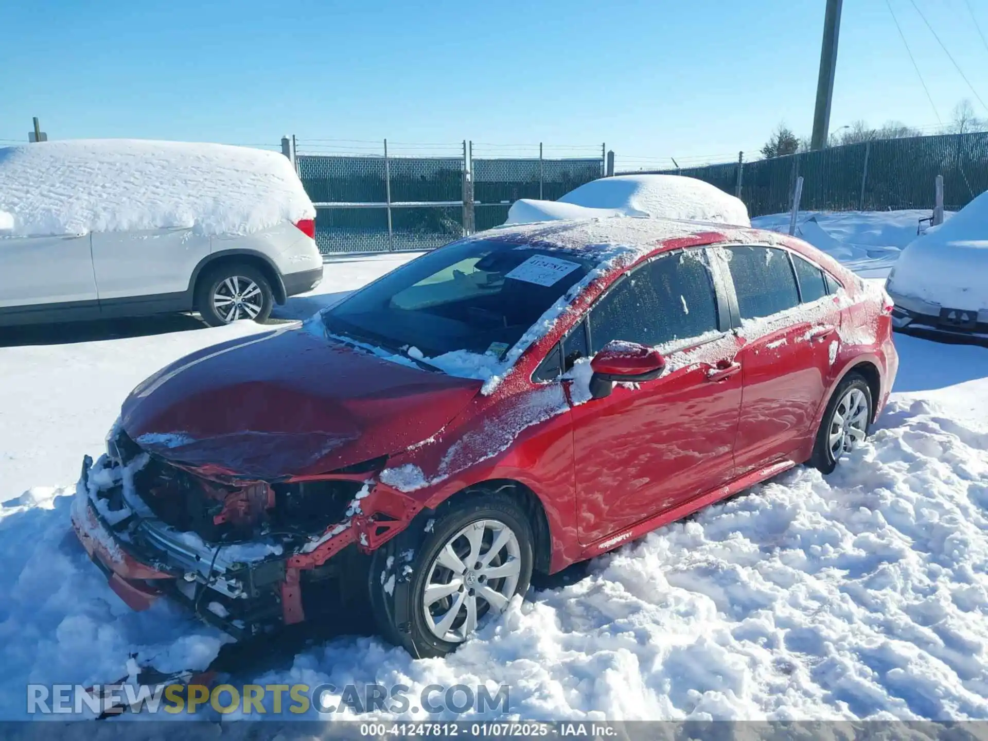 2 Photograph of a damaged car JTDEPMAEXMJ181630 TOYOTA COROLLA 2021
