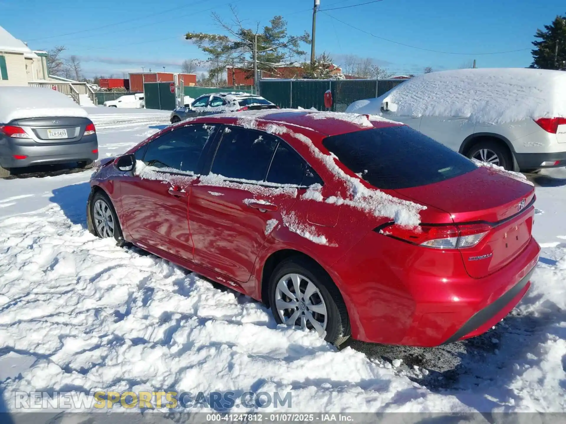 3 Photograph of a damaged car JTDEPMAEXMJ181630 TOYOTA COROLLA 2021