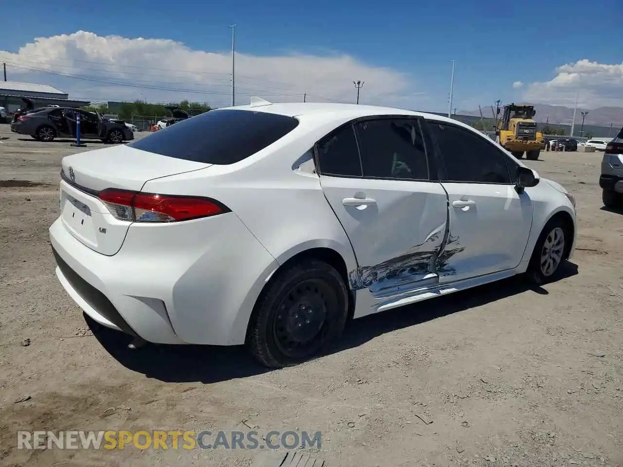 3 Photograph of a damaged car JTDEPMAEXMJ182499 TOYOTA COROLLA 2021