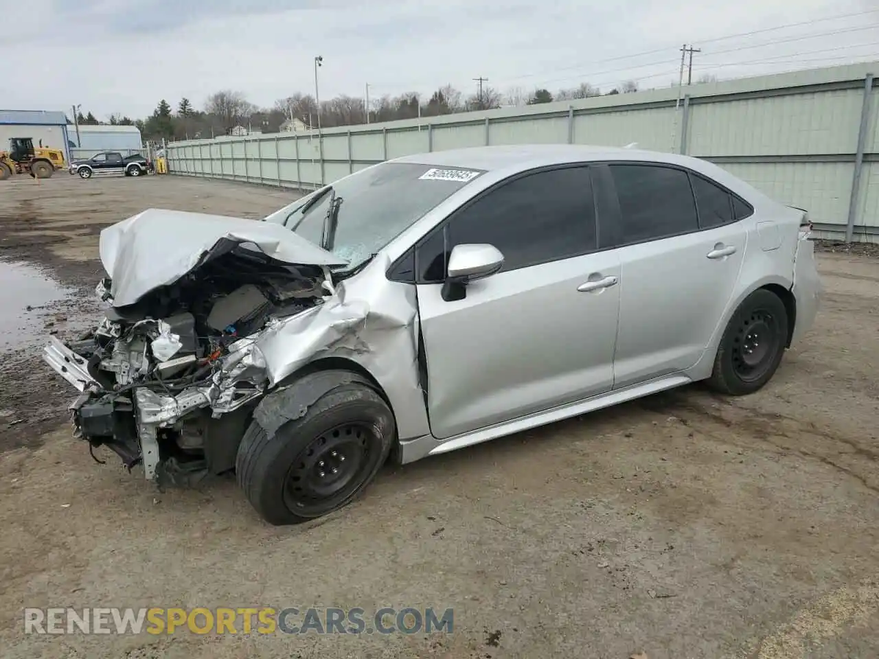 1 Photograph of a damaged car JTDEPMAEXMJ185208 TOYOTA COROLLA 2021