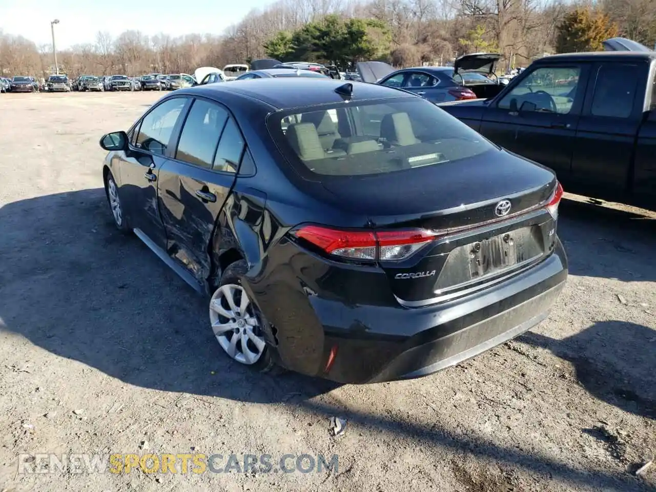 3 Photograph of a damaged car JTDEPMAEXMJ189369 TOYOTA COROLLA 2021