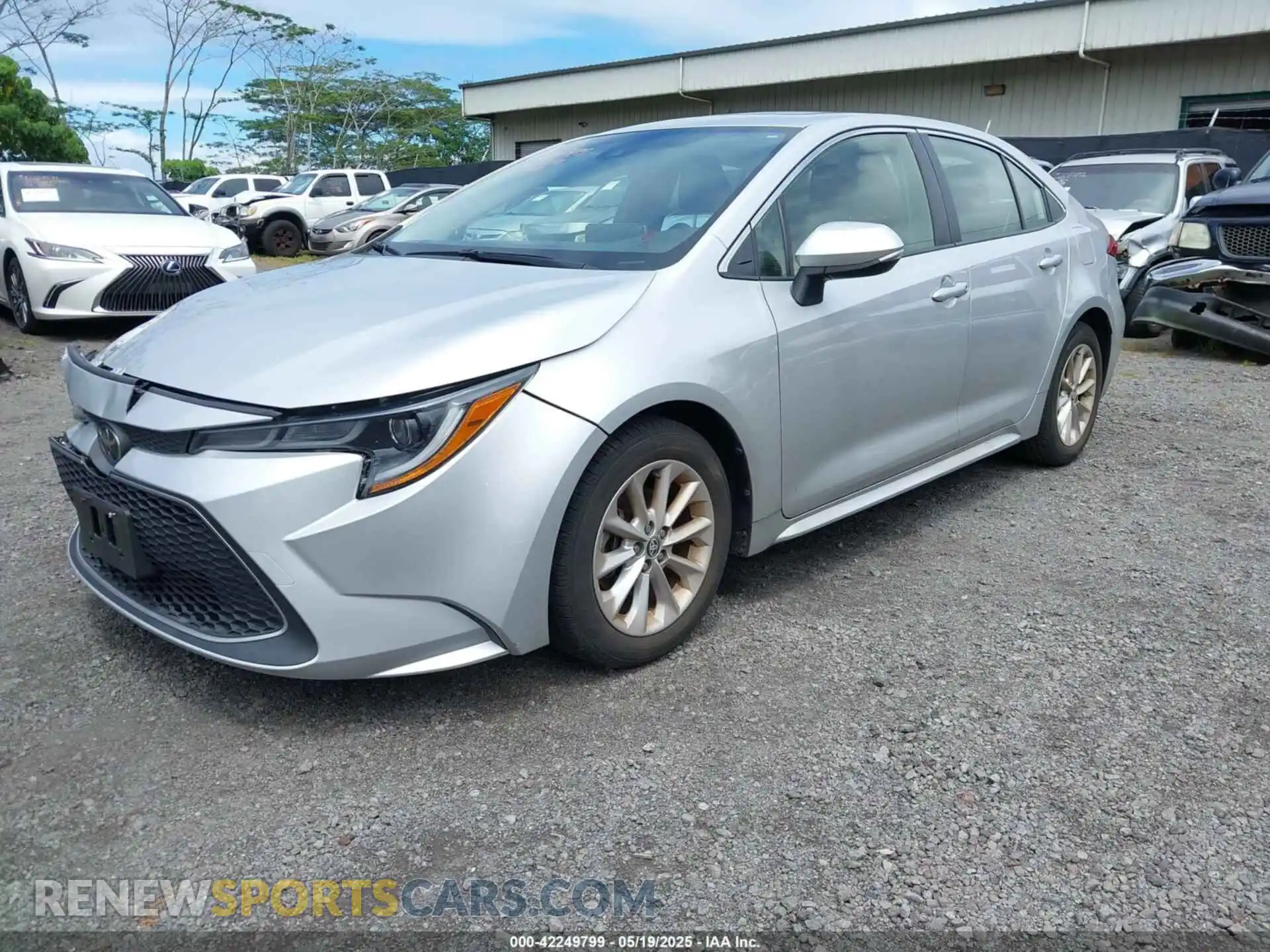 2 Photograph of a damaged car JTDFPMAE4MJ119628 TOYOTA COROLLA 2021