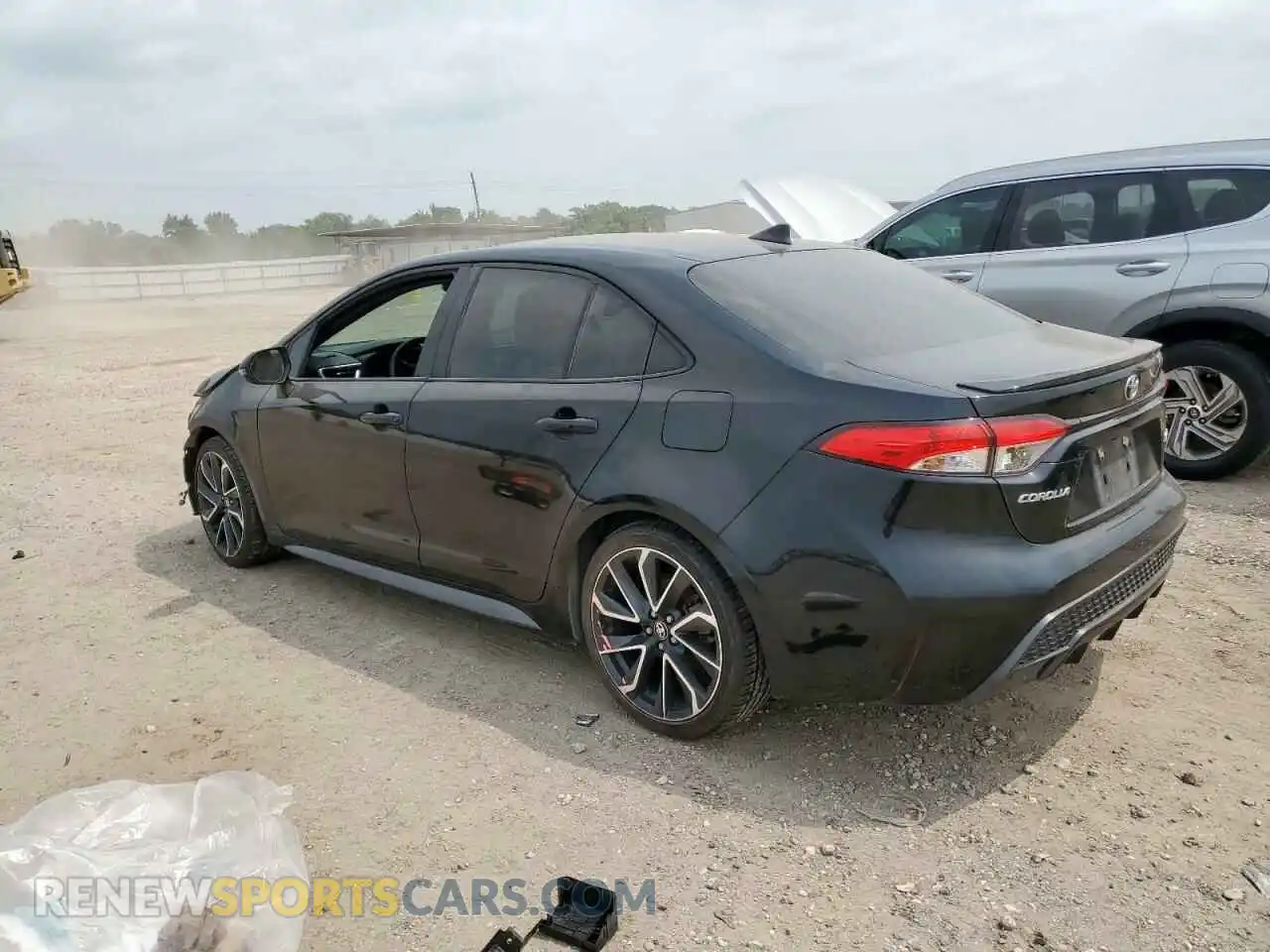 2 Photograph of a damaged car JTDM4MCE2MJ079143 TOYOTA COROLLA 2021
