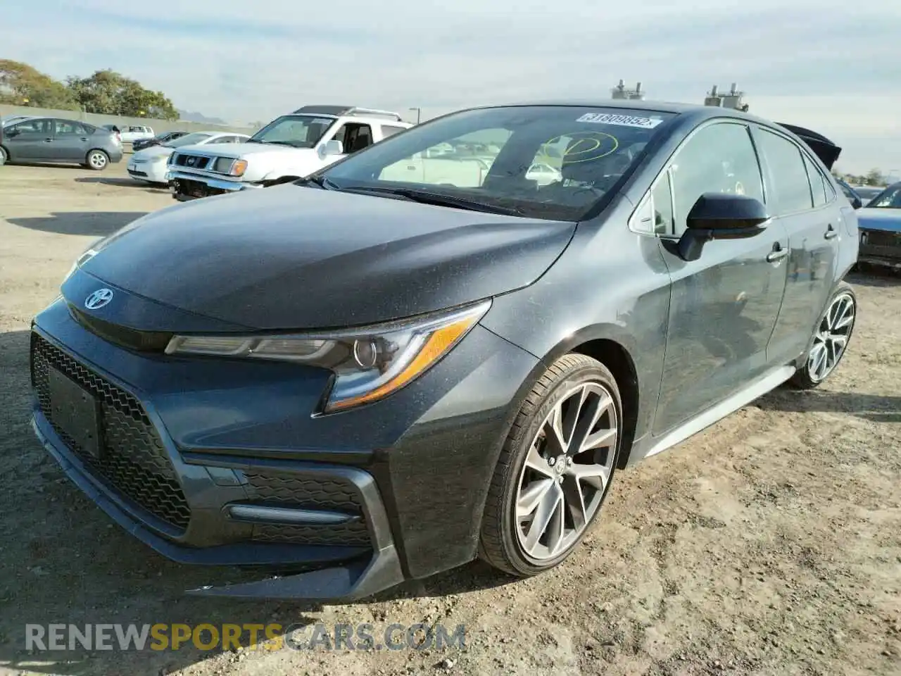 2 Photograph of a damaged car JTDM4MCE5MJ073384 TOYOTA COROLLA 2021