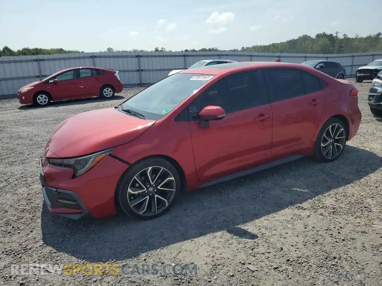 1 Photograph of a damaged car JTDP4MCE0MJ069448 TOYOTA COROLLA 2021
